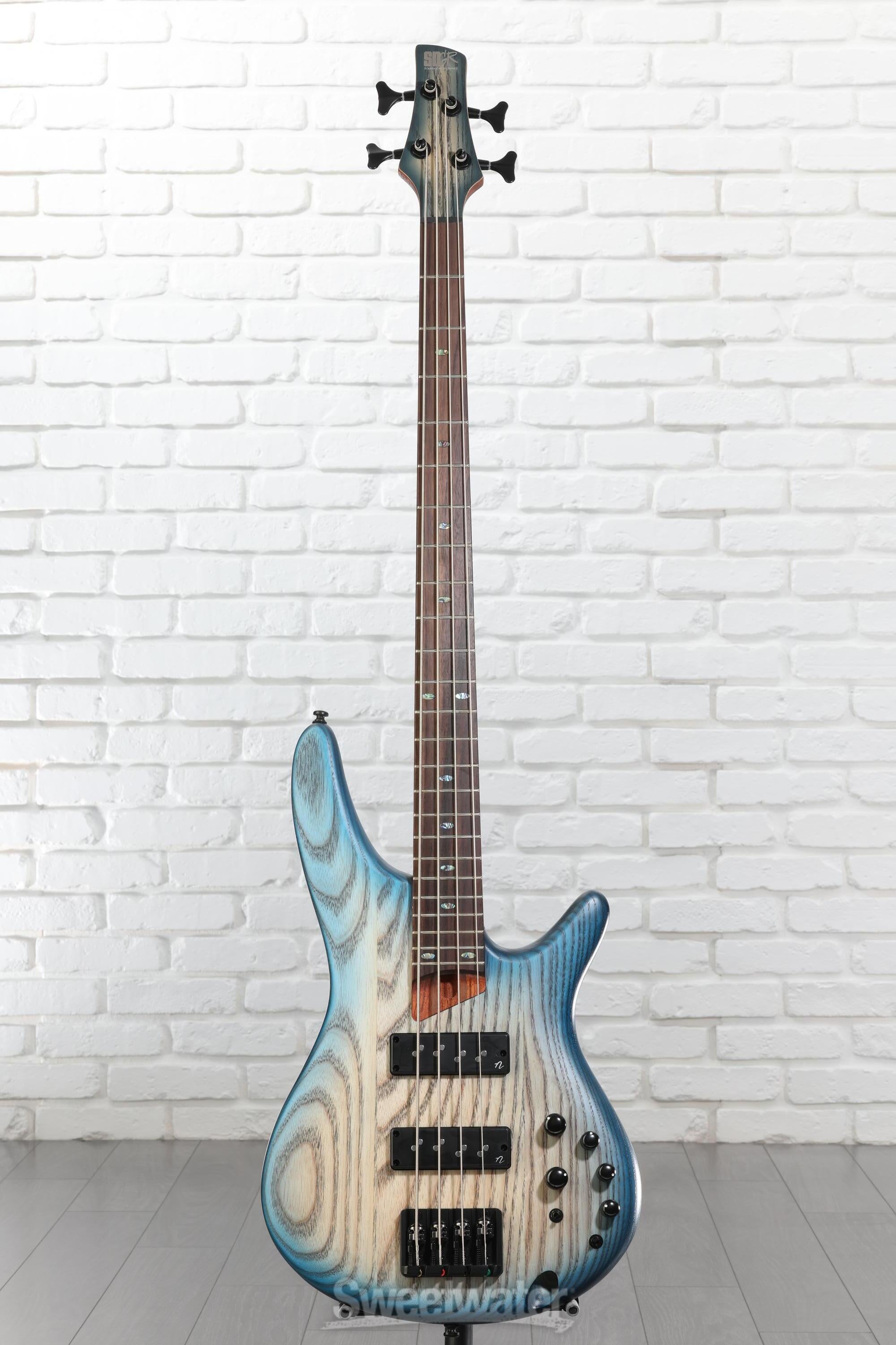 Ibanez Standard SR600E Bass Guitar - Cosmic Blue Starburst Flat
