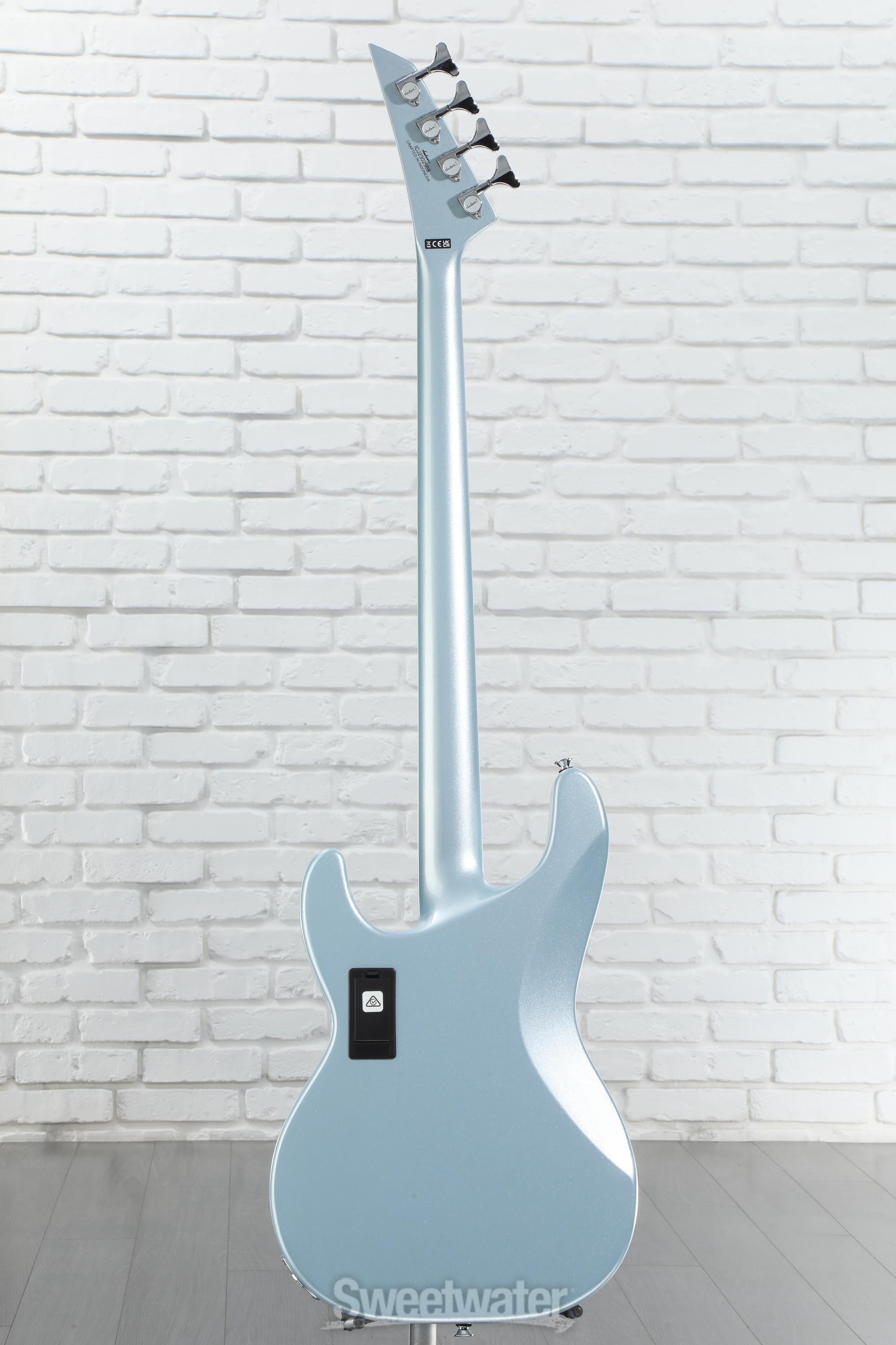 Jackson X Series Concert Bass CBXNT DX IV - Ice Blue Metallic