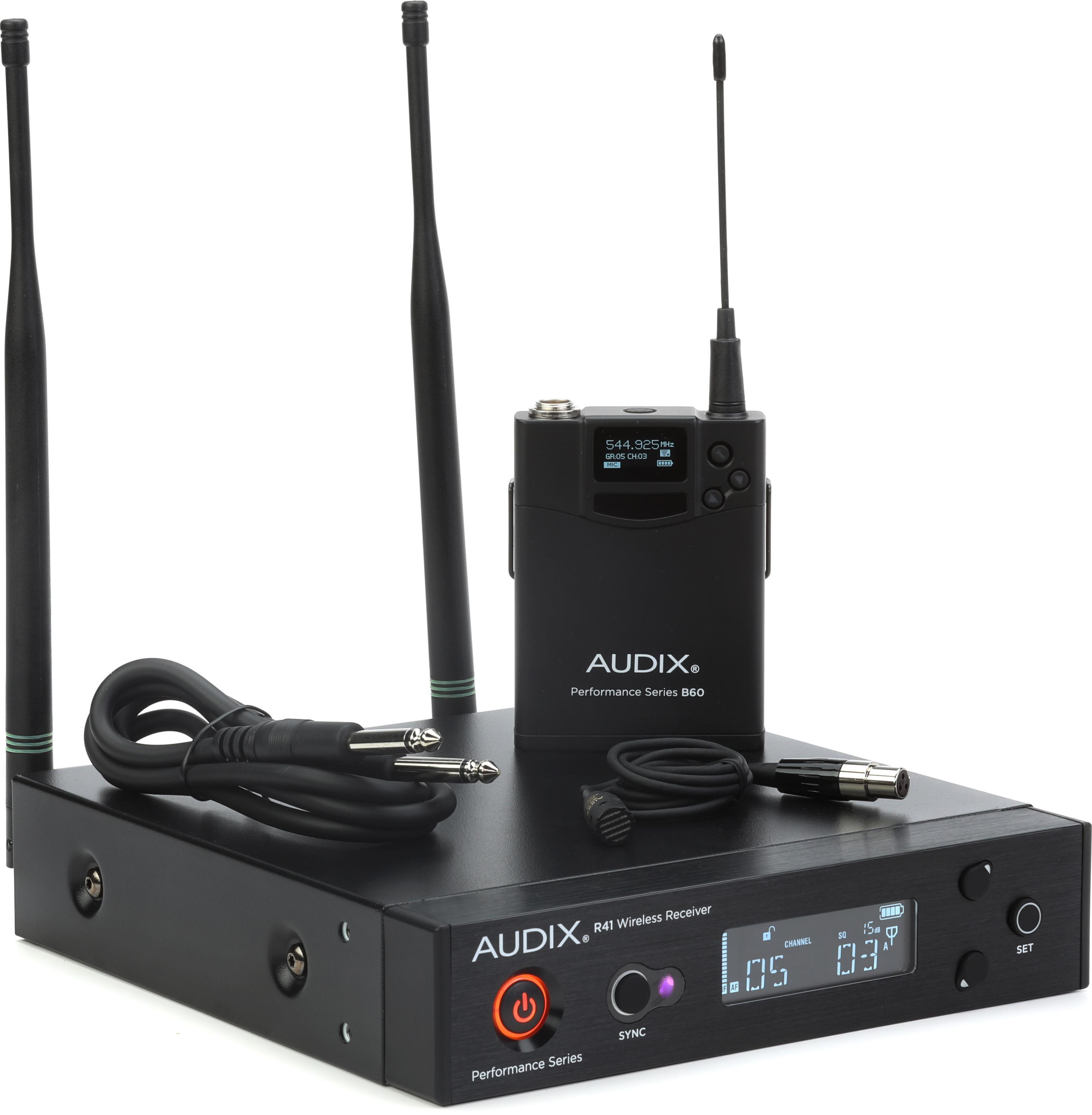 Audix AP41 Flute Wireless Microphone System A Band Sweetwater