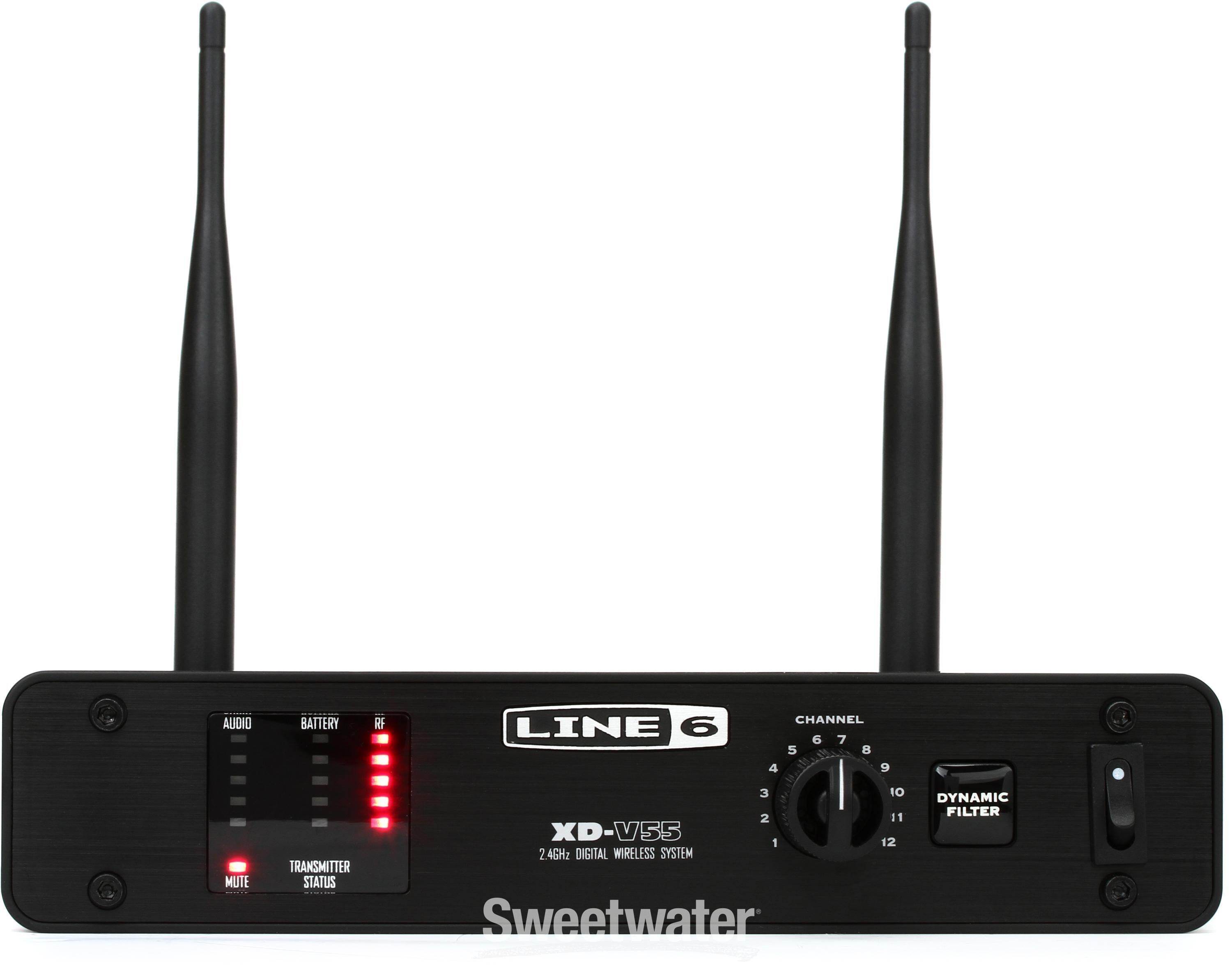 Line 6 XD-V55L Digital Wireless Lavalier Microphone System