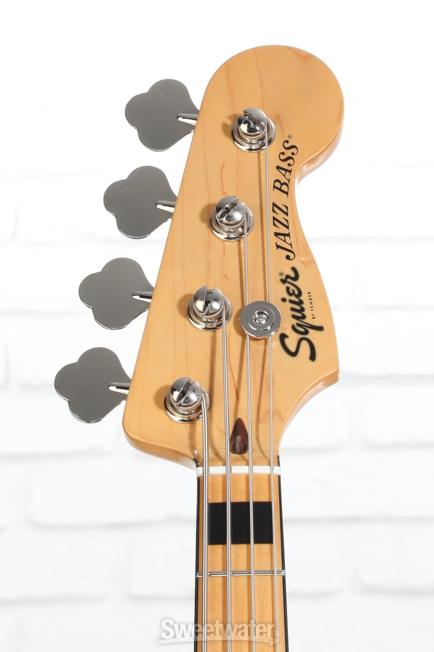 新品未使用Squier Classic Vibe ’70s Jazz Bass Squier Classic Vibe '70s Jazz Bass Maple Fingerboard Black