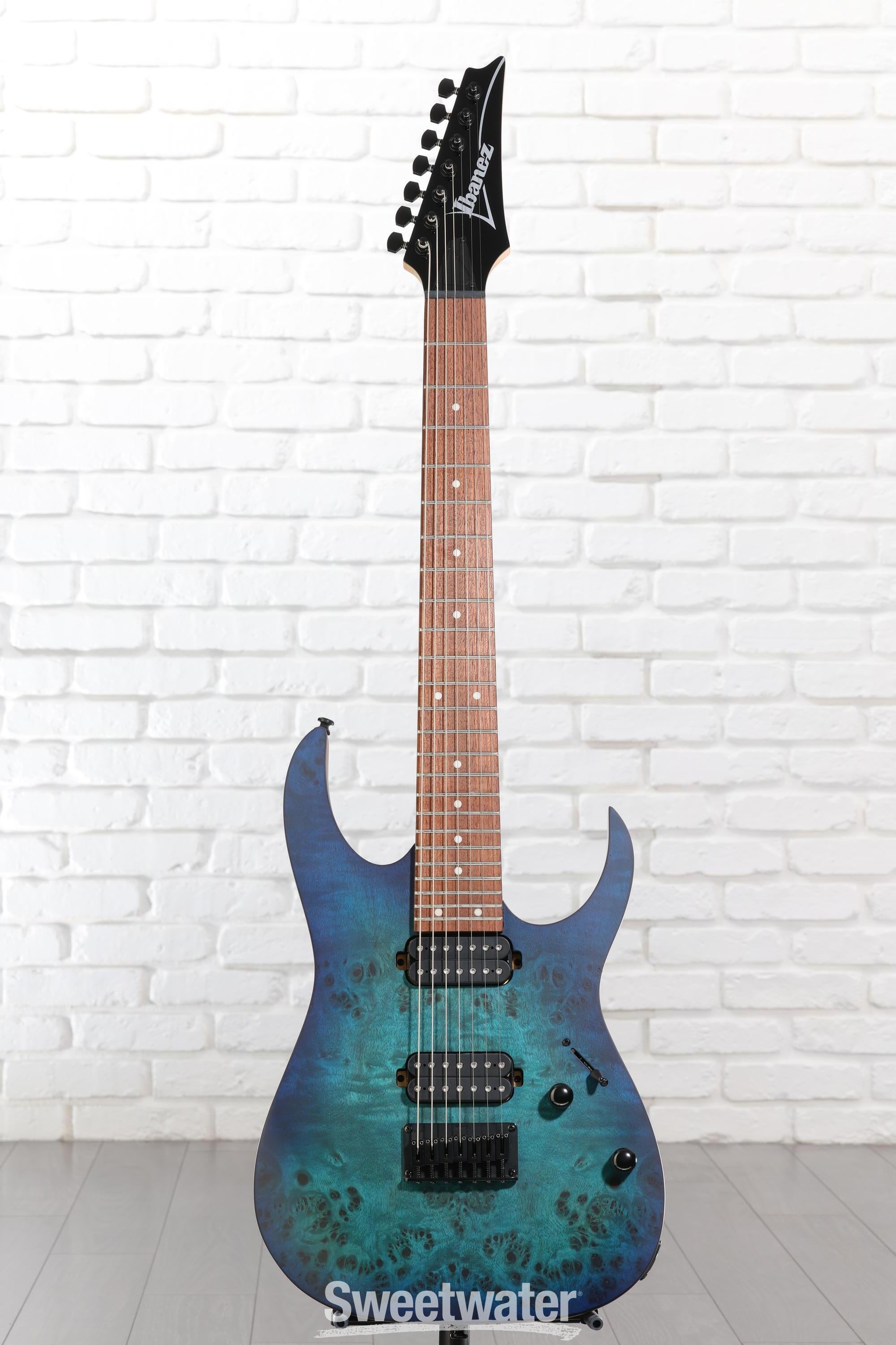 Ibanez RG7421PB Electric Guitar - Sapphire Blue Flat Reviews