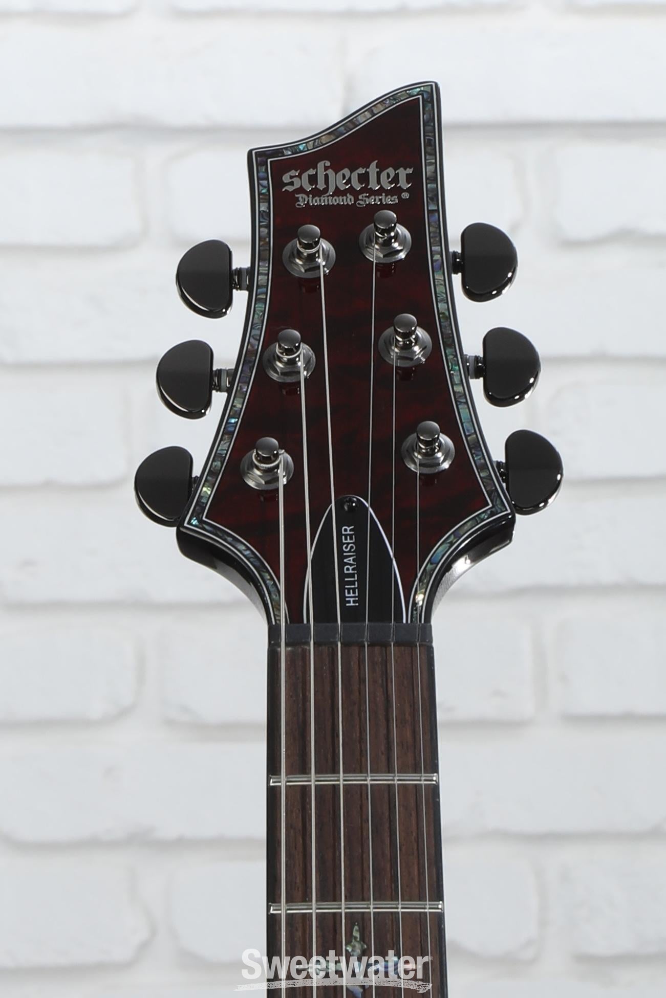 Schecter Hellraiser C-1 Electric Guitar - Black Cherry | Sweetwater