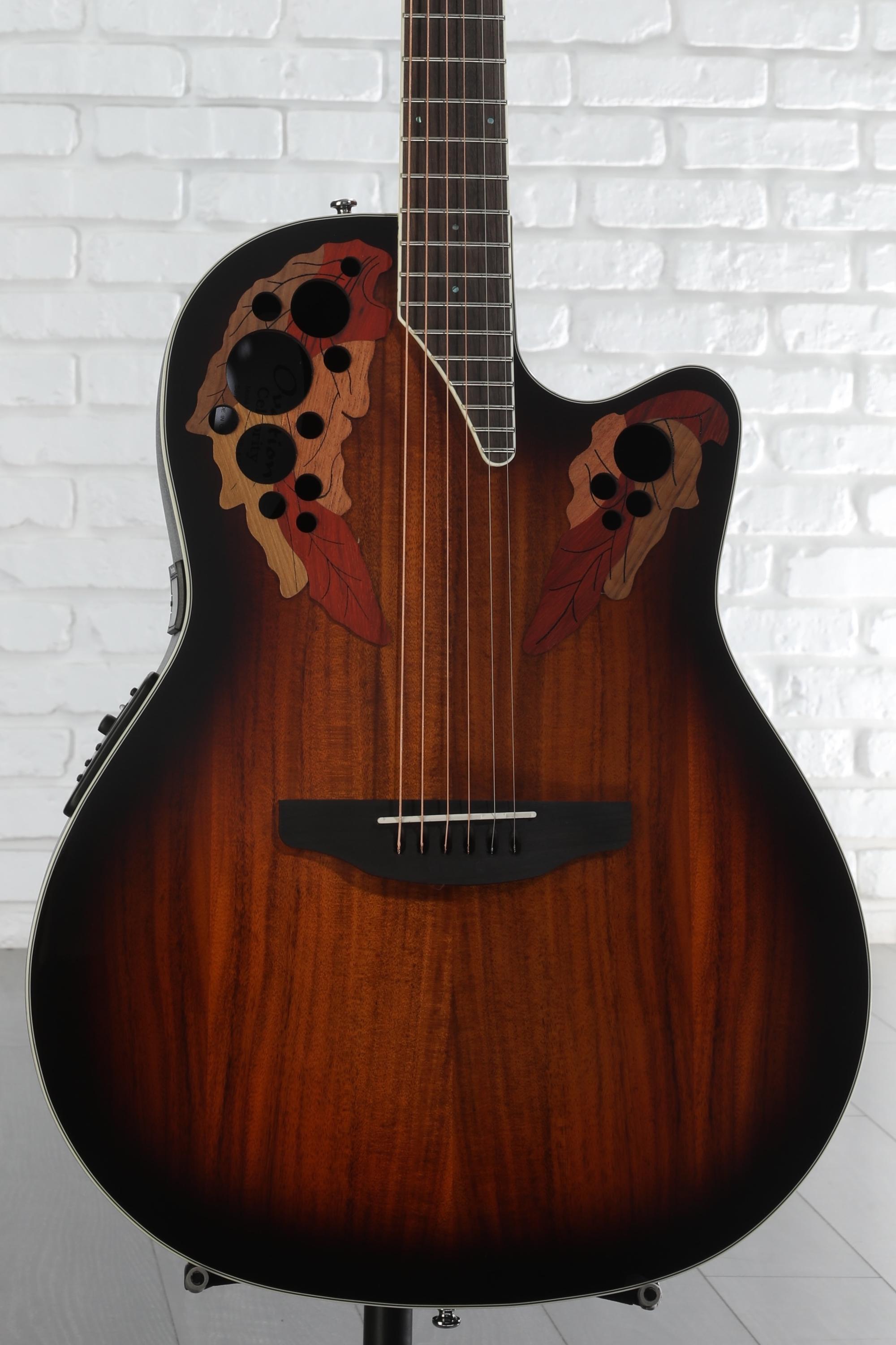 ギター Ovation Celebrity Elite Plus CE48P Ovation CE48P Celebrity Elite Plus Acoustic-Electric Guitar