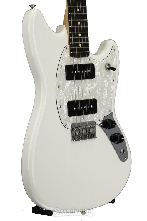 Fender Mustang 90 - Olympic White with Rosewood Fingerboard