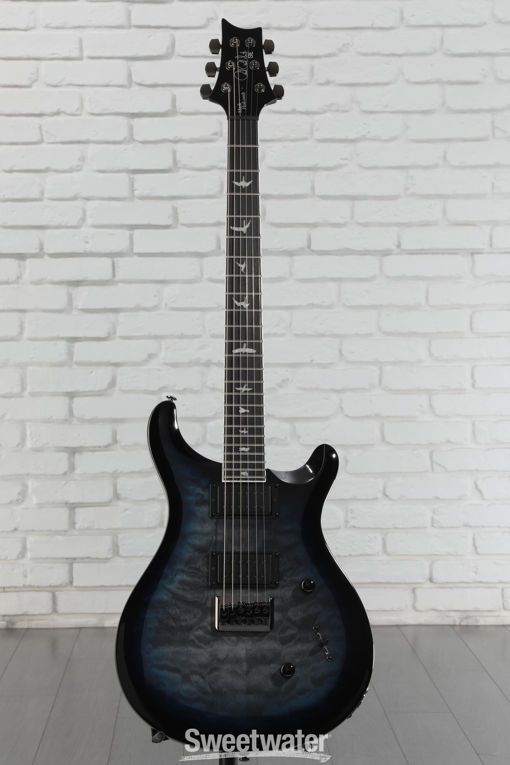 PRS SE Mark Holcomb Signature Electric Guitar - Holcomb Blue