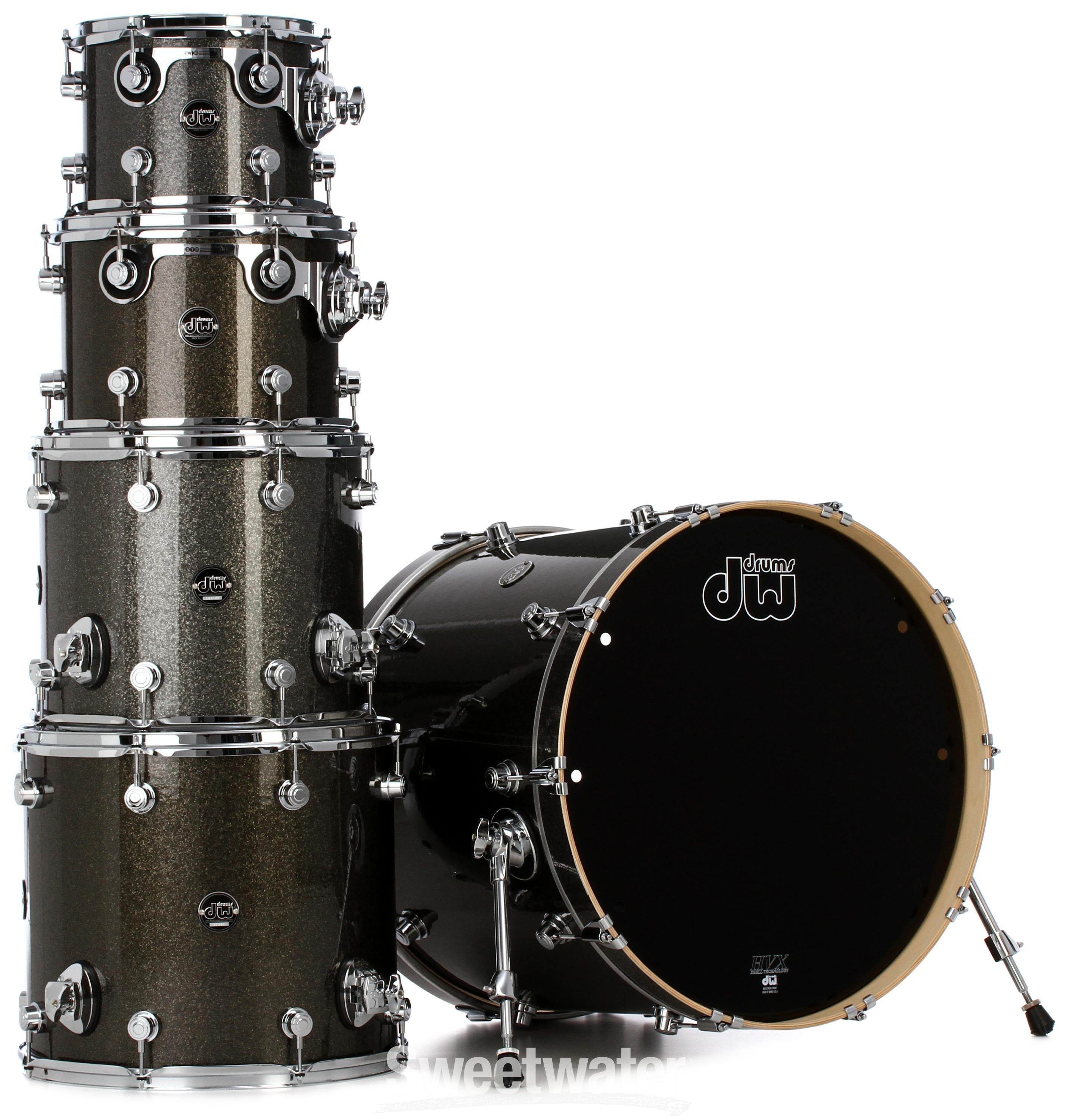 Bas boben - Pewter Sparkle FinishPlyBas boben - Pewter Sparkle FinishPly  