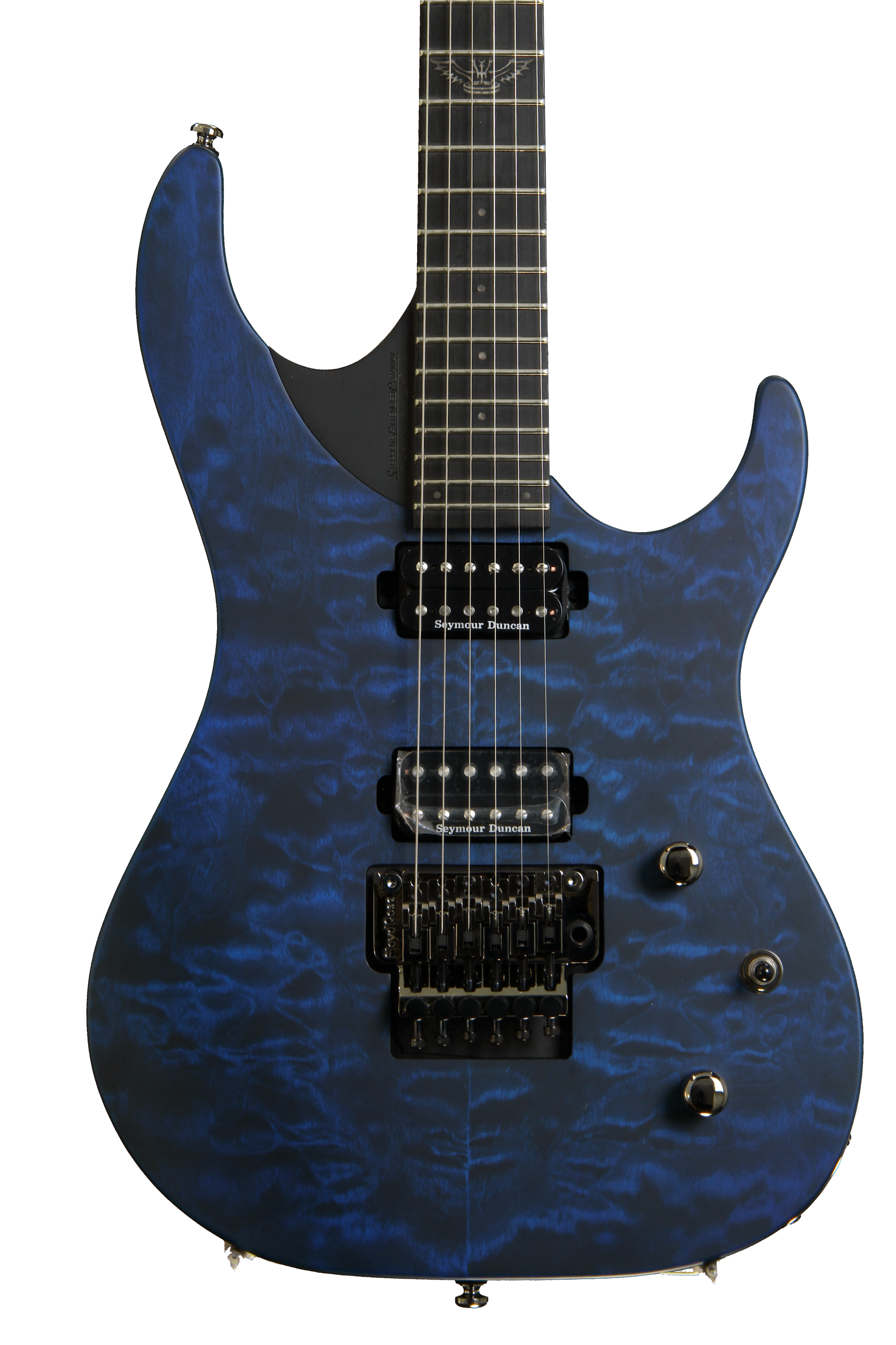 Washburn Parallaxe PXM10 - Quilted Trans Blue | Sweetwater
