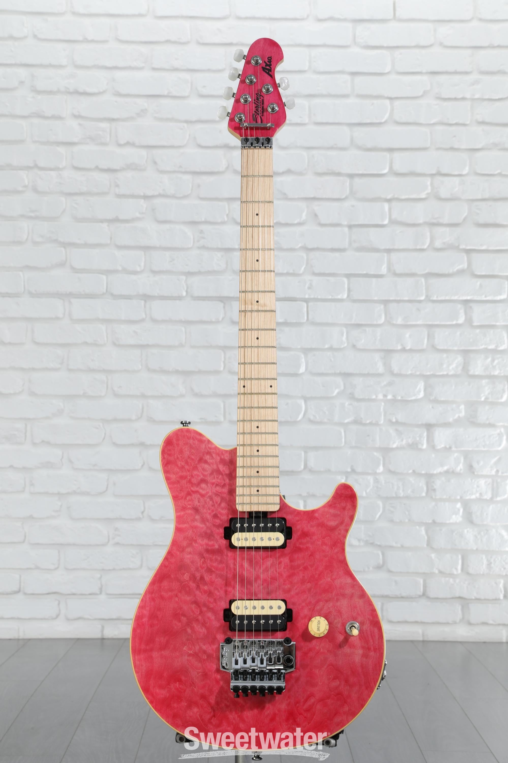Sterling by MUSIC MAN AX-40 TPK Trans Pink | eBay