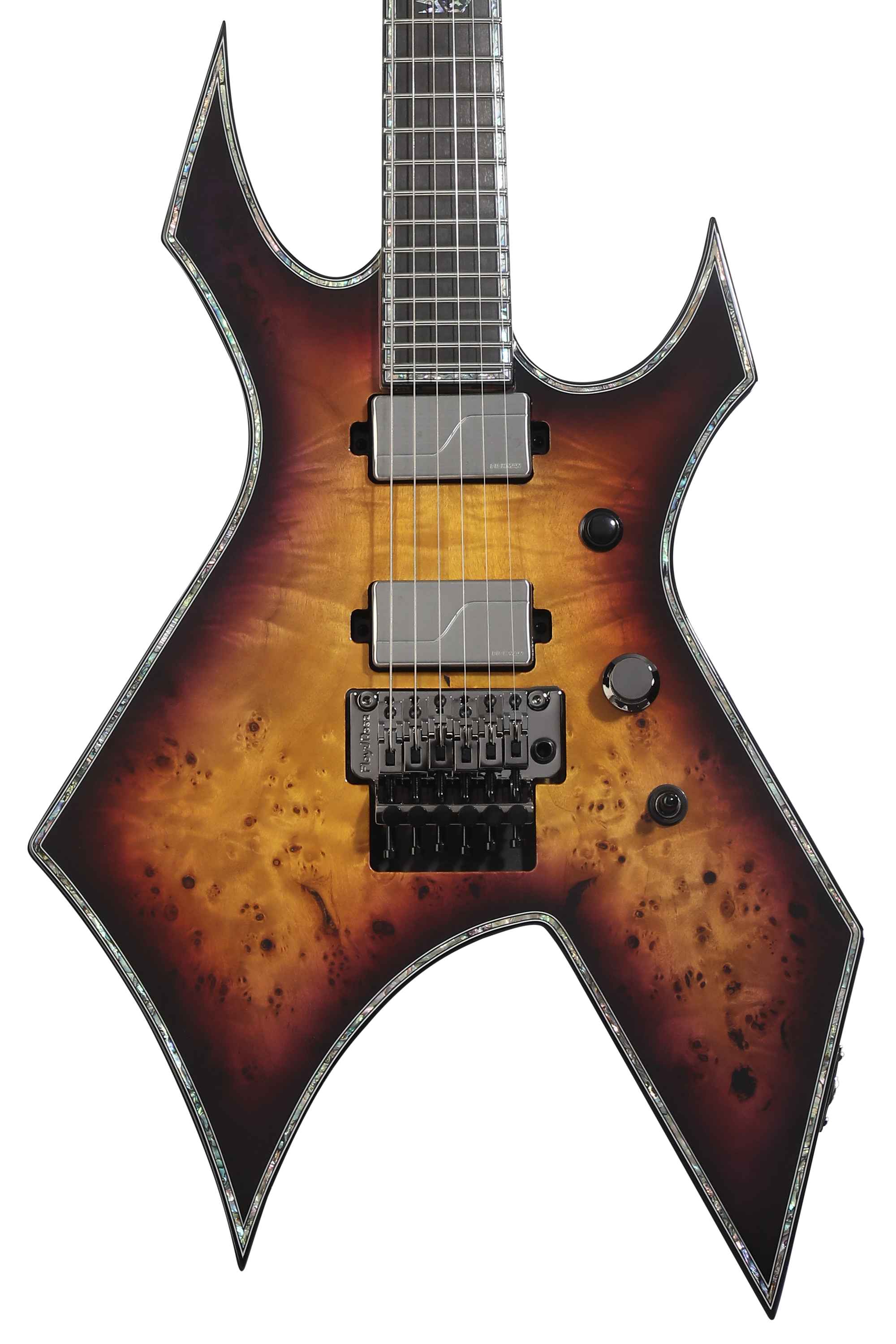 B.C. Rich Warlock Extreme Exotic with Floyd Rose Electric Guitar