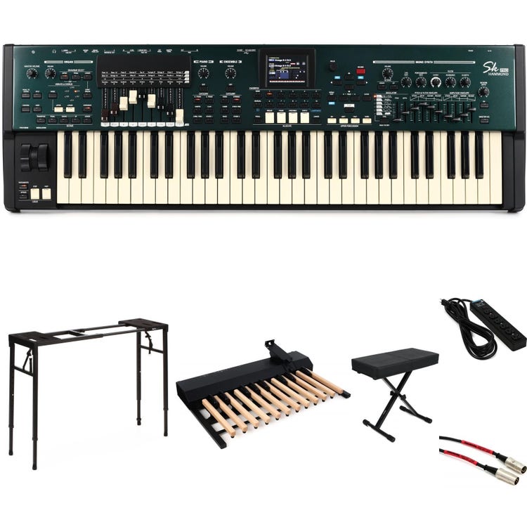 Hammond SK 61-key Keyboard/Organ Deluxe Bundle | Sweetwater