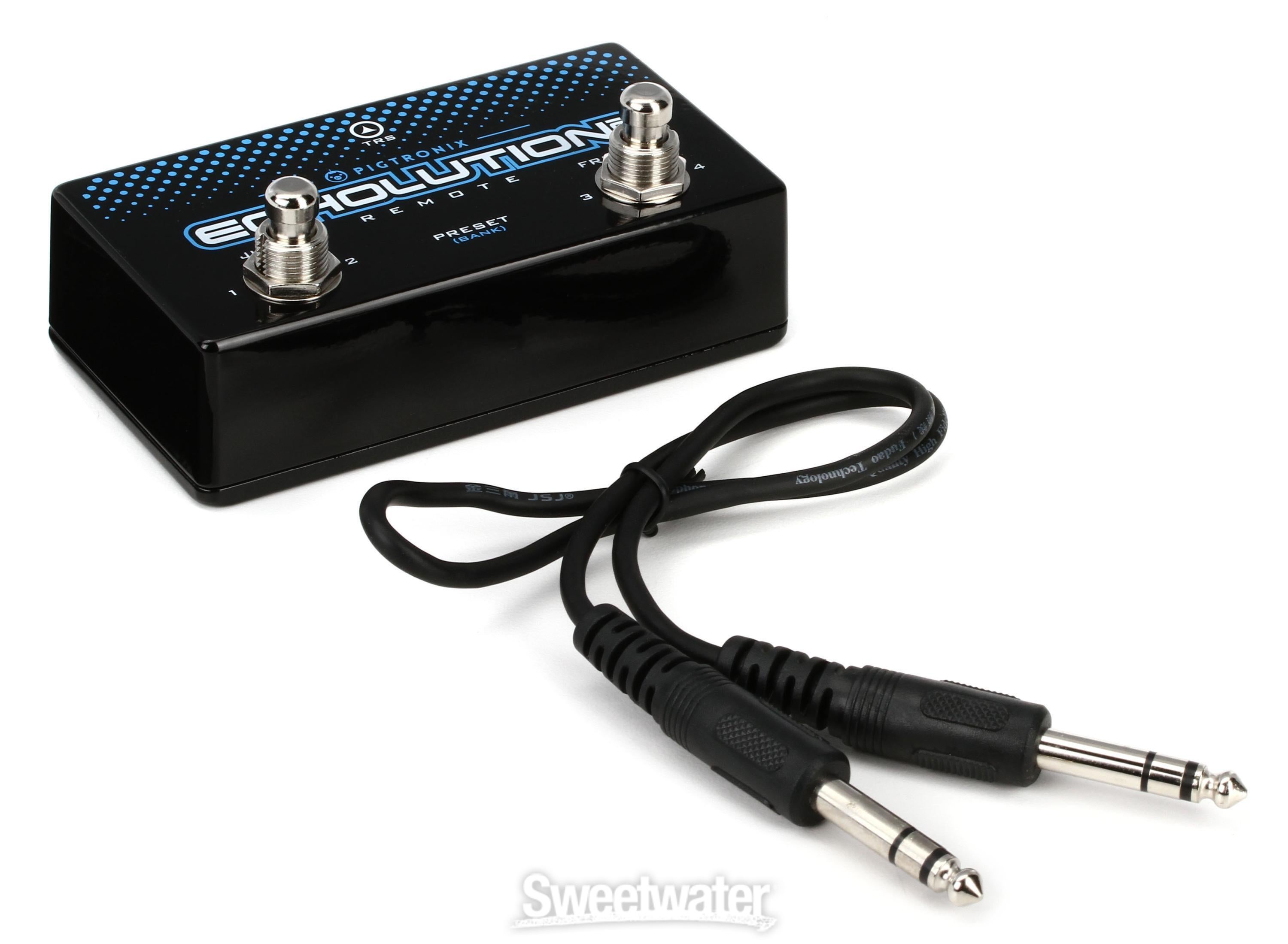 Pigtronix Echolution 2 Deluxe + Remote Pigtronix E2R Echolution 2 Remote Switch | Sweetwater