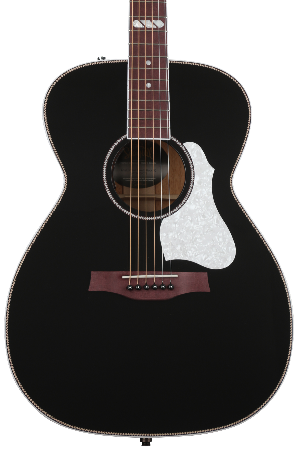 Seagull Artist Tuxedo Black EQ　エレアコ Seagull Guitars Artist Tuxedo EQ Acoustic-Electric Guitar - Black
