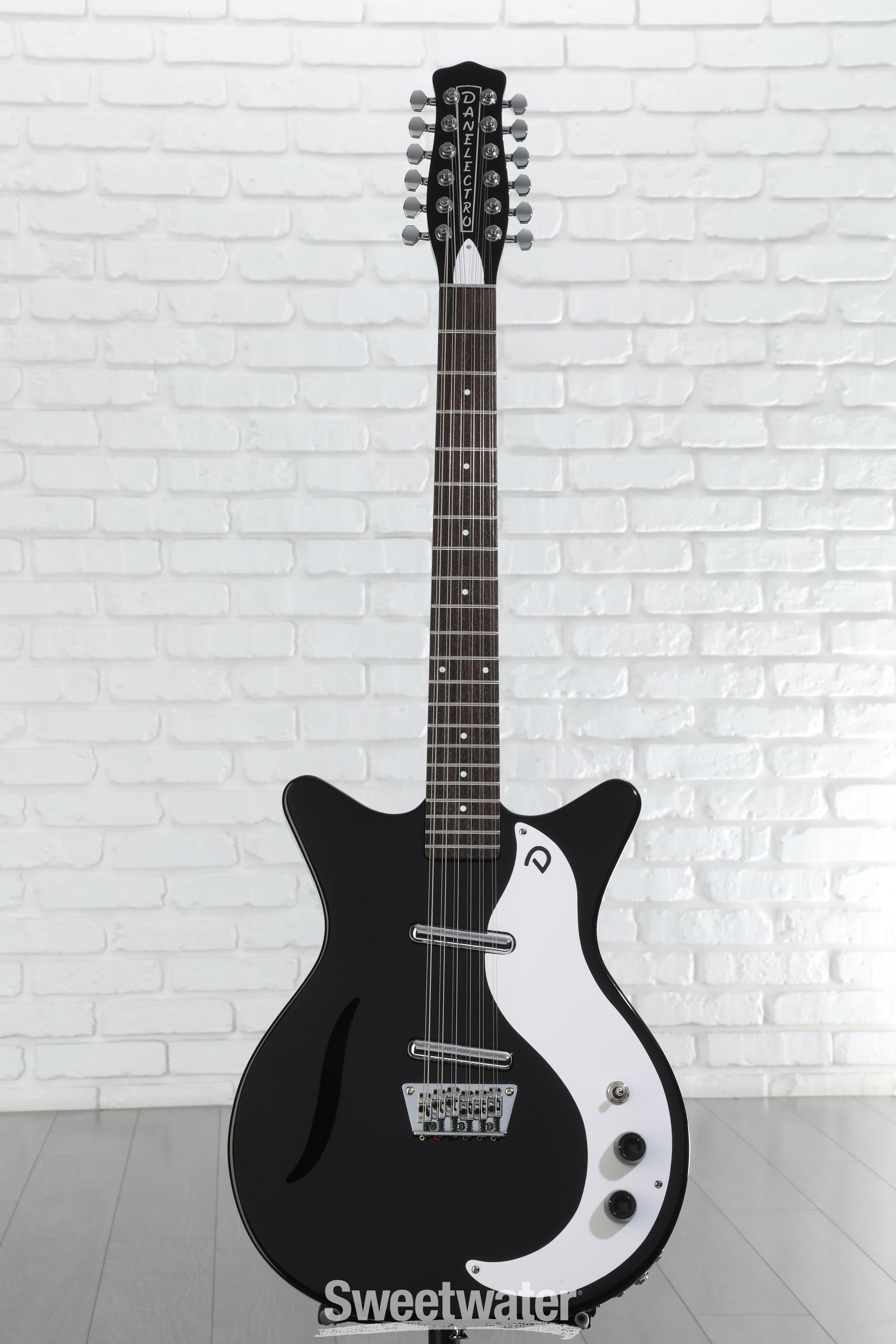 Dan Electro 12弦guitar　Black Amazon.com: Danelectro 59X12 12-string Electric Guitar