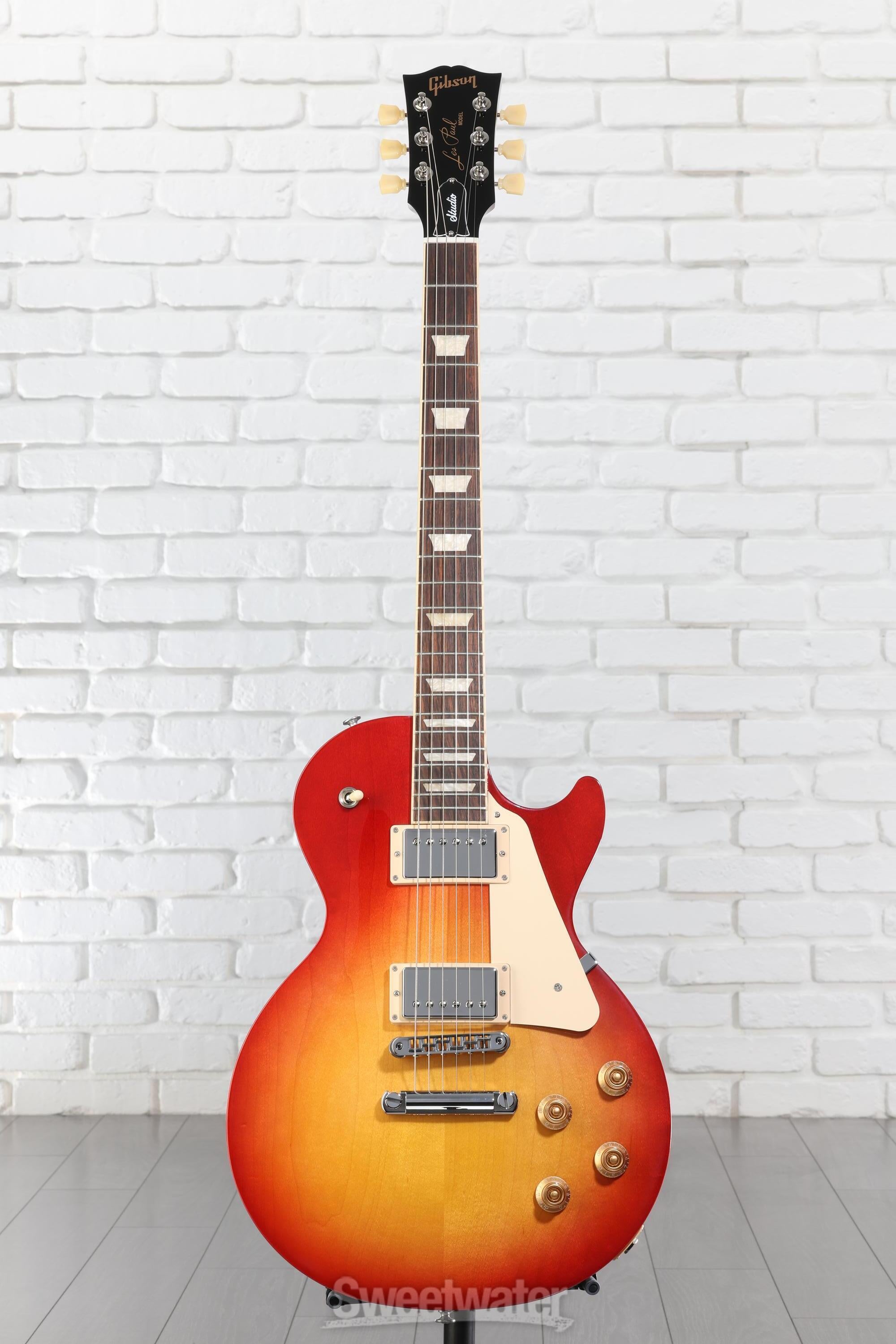 Gibson Les Paul Studio Electric Guitar - Cherry Sunburst | Sweetwater