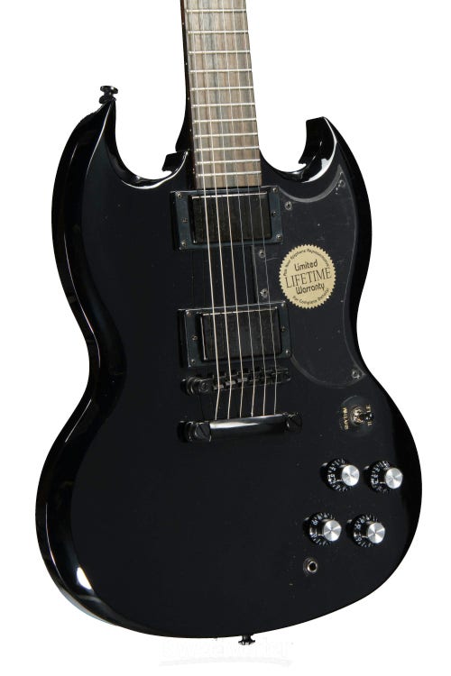 Epiphone Tony Iommi Signature G-400 - Ebony Reviews | Sweetwater 