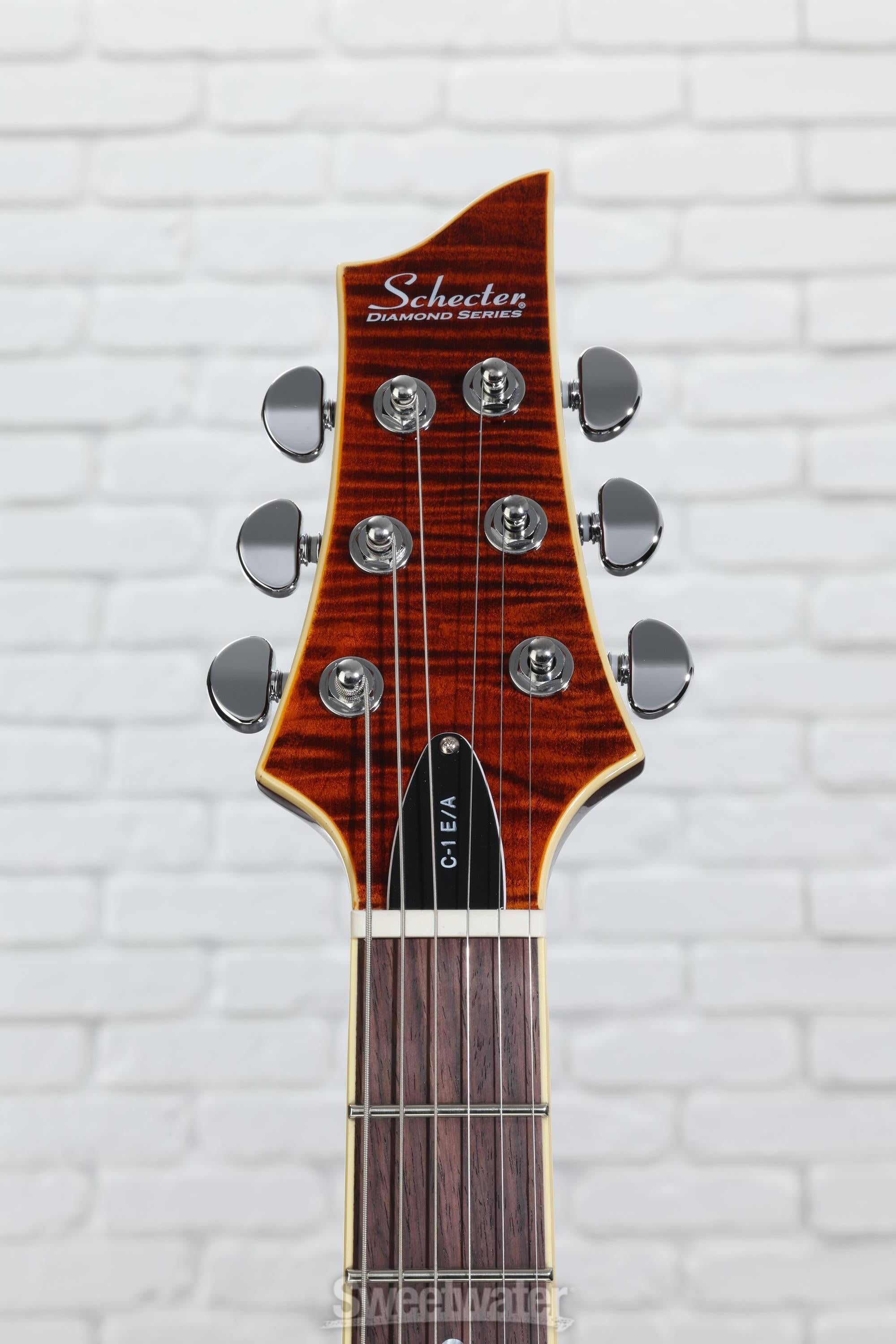 Schecter C-1 E/A Classic Semi-hollowbody Electric Guitar