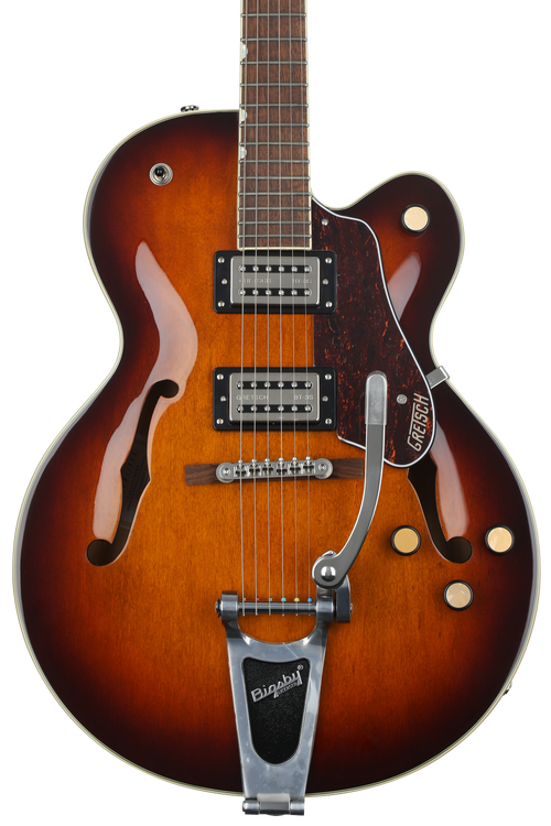 Gretsch G2420T Streamliner Hollowbody Electric Guitar with Bigsby - Havana  Burst