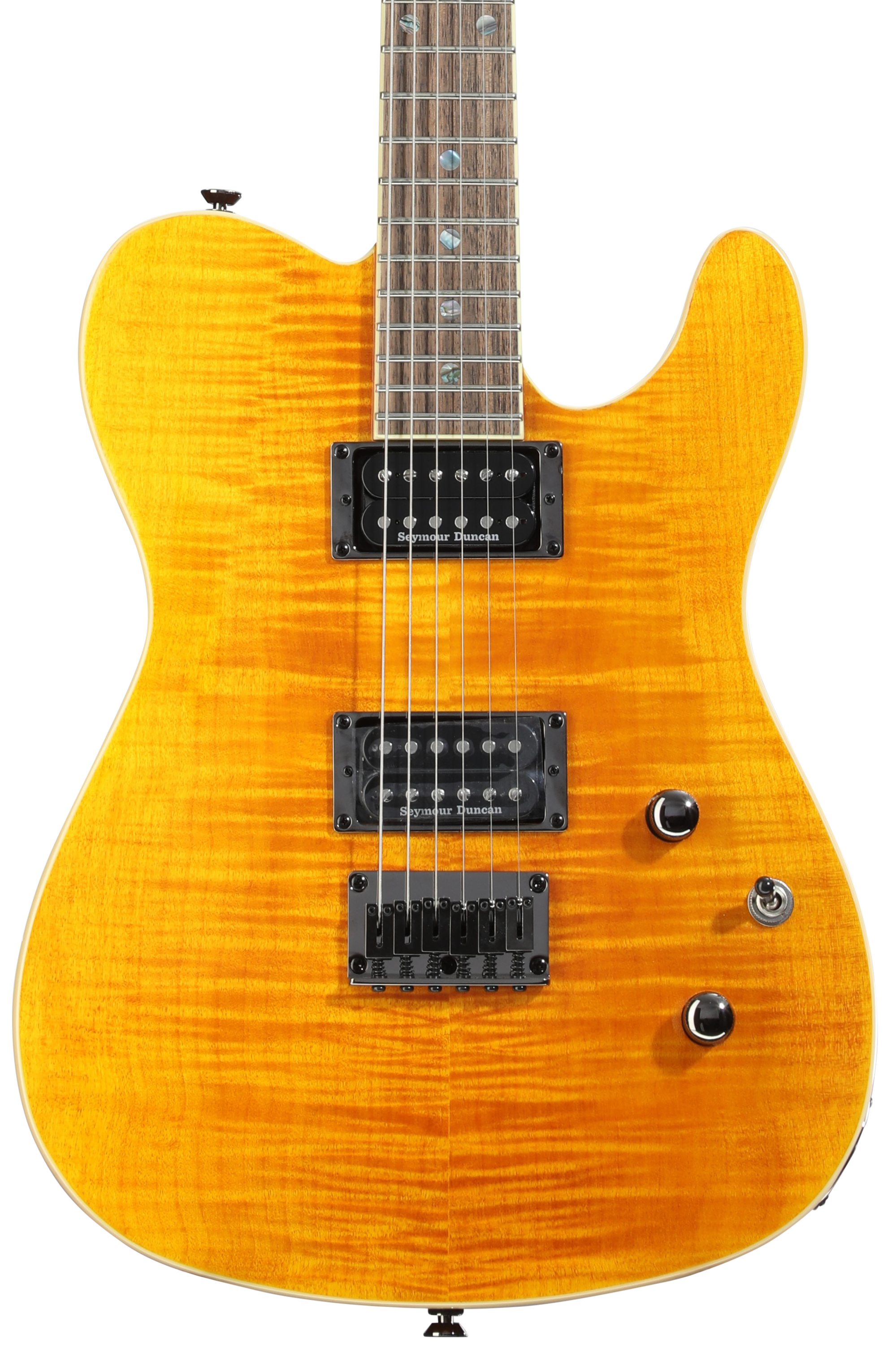 Fender Custom Telecaster FMT HH アンバー Fender Special Edition Custom Telecaster FMT HH - Amber | Sweetwater