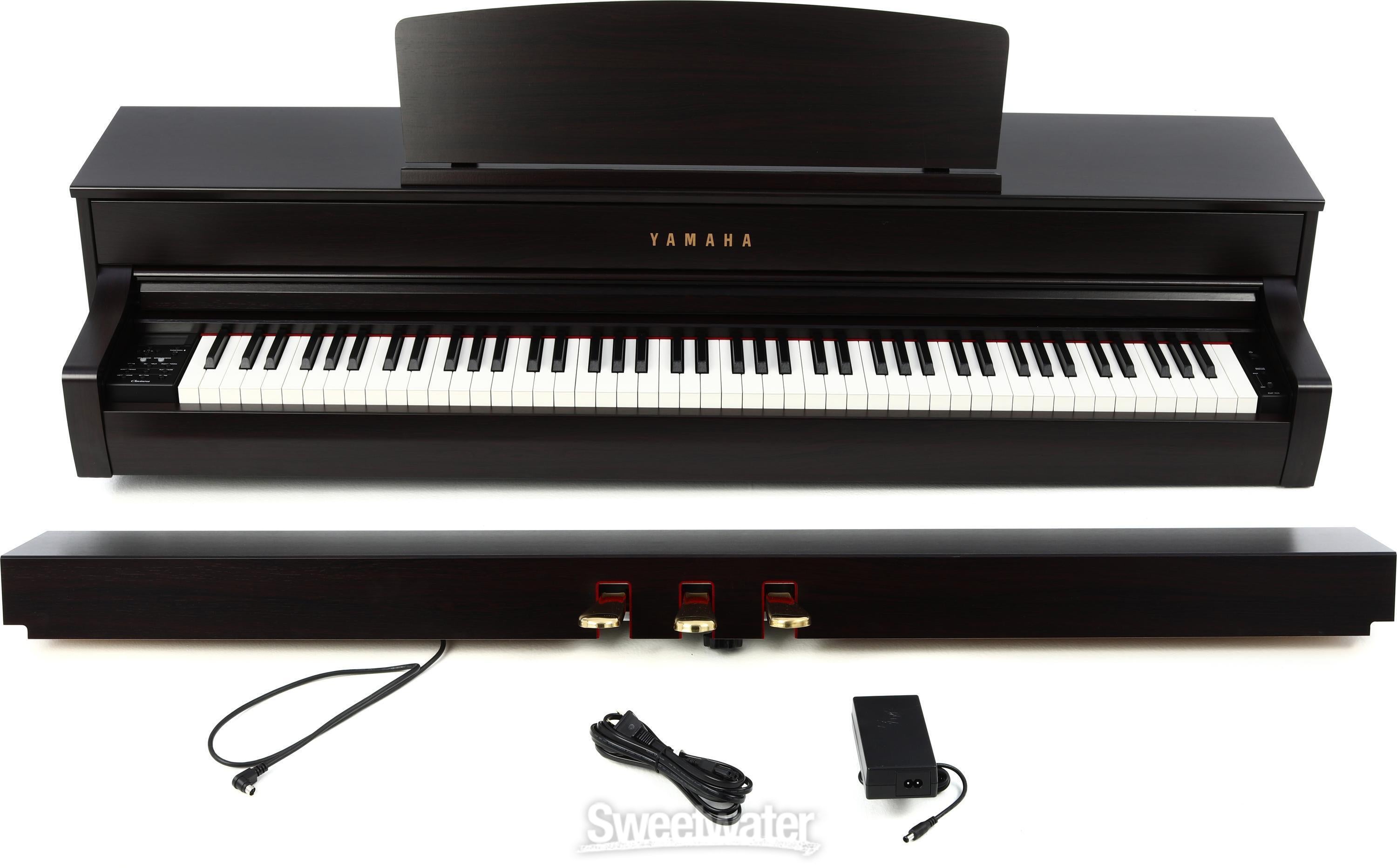 Yamaha Clavinova CLP-745 Digital Upright Piano with Bench - Rosewood Finish