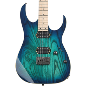Ibanez RG421QM Electric Guitar - Cerulean Blue Burst Ibanez RG421QM Electric Guitar - Cerulean Blue Burst