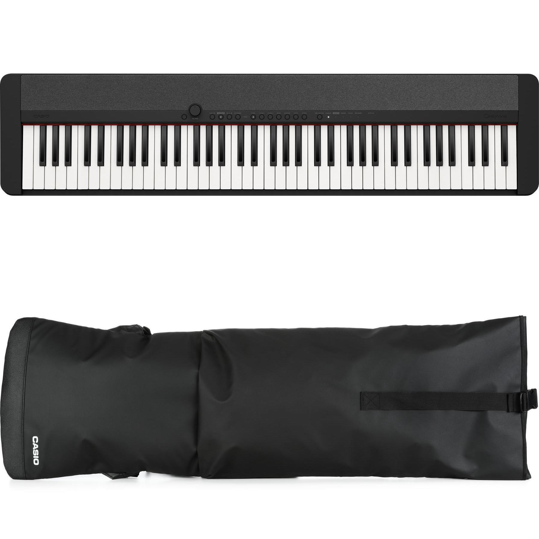 Casio CT S1 76 76 key Portable Keyboard with Case Black