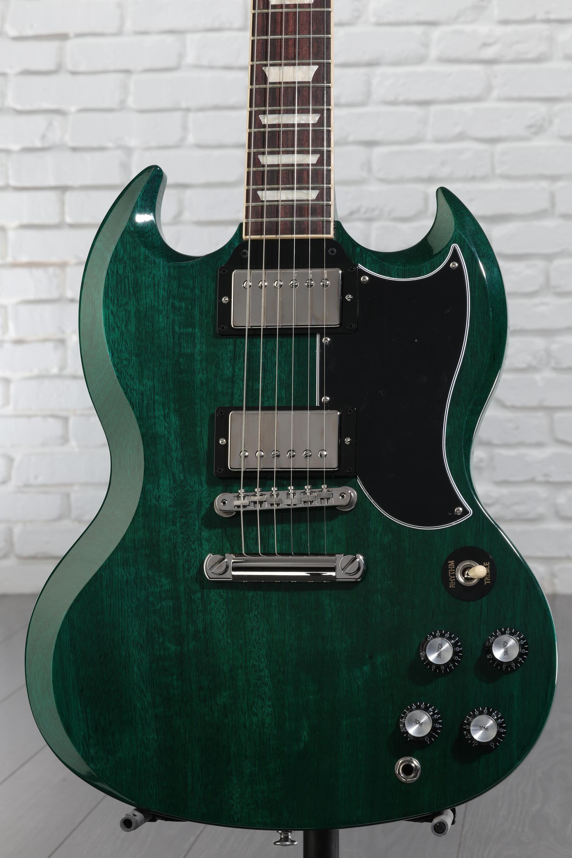 Gibson SG Standard '61 Electric Guitar - Translucent Teal | Sweetwater