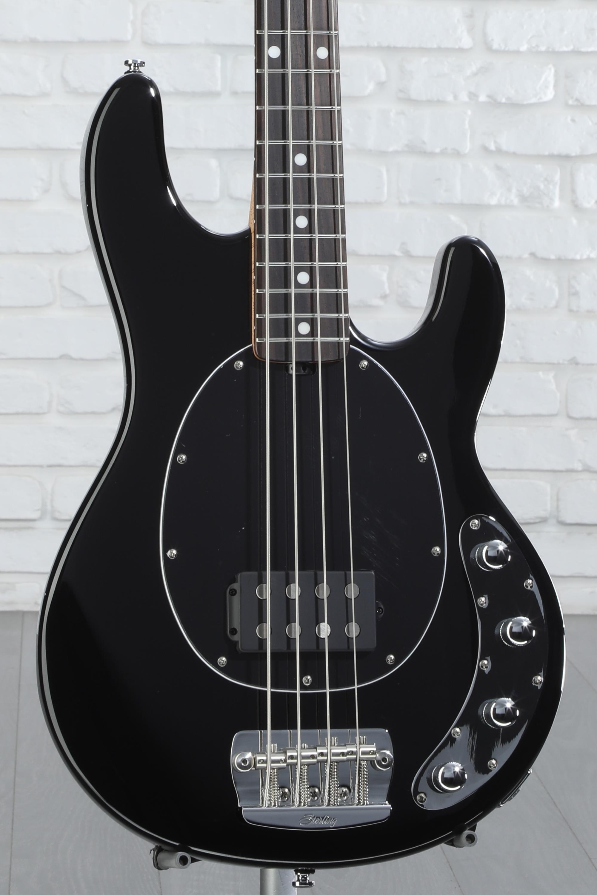 Sterling By Music Man StingRay RAY34 Bass Guitar - Black | Sweetwater