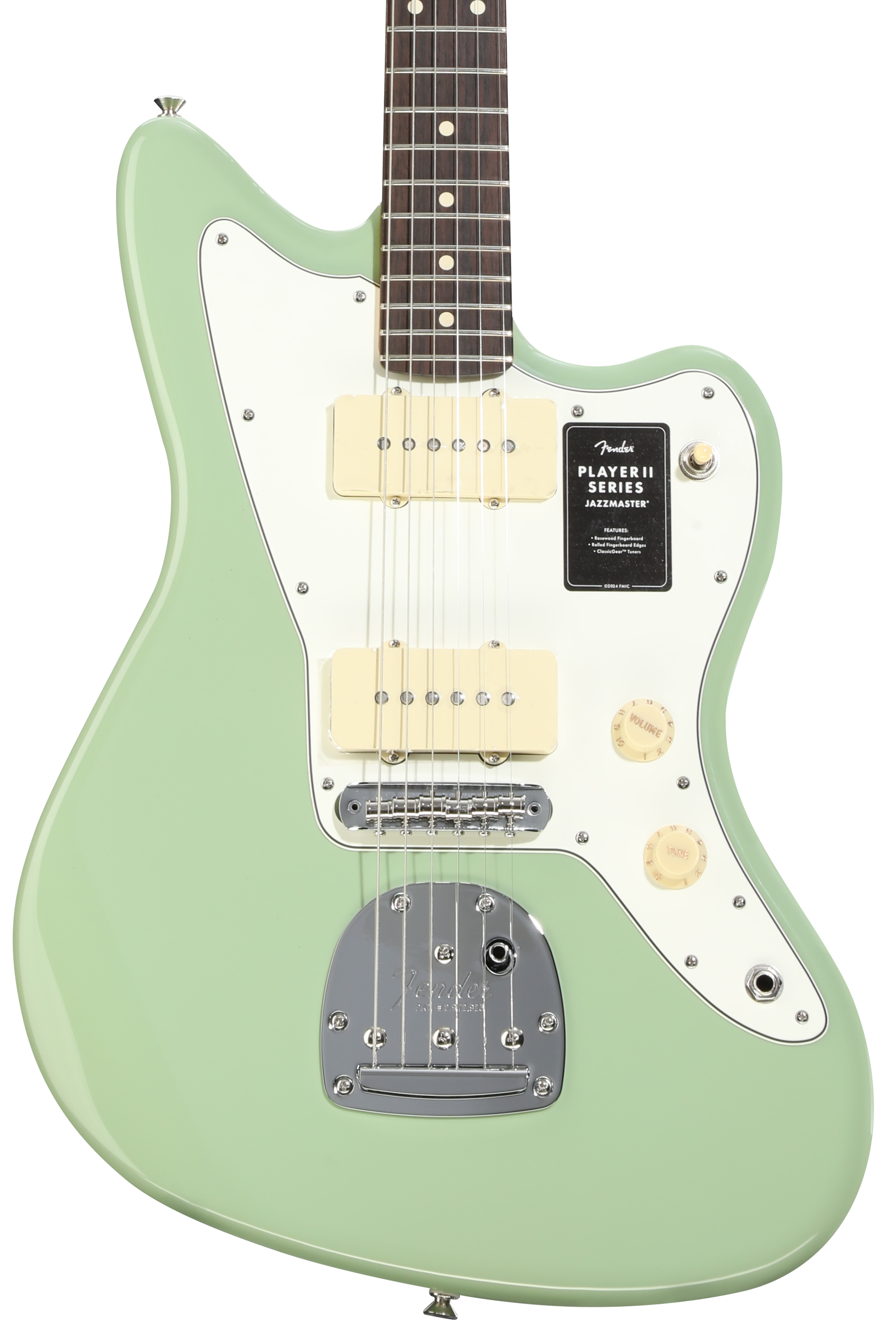 Fender Player II Jazzmaster Electric Guitar - Birch Green | Sweetwater