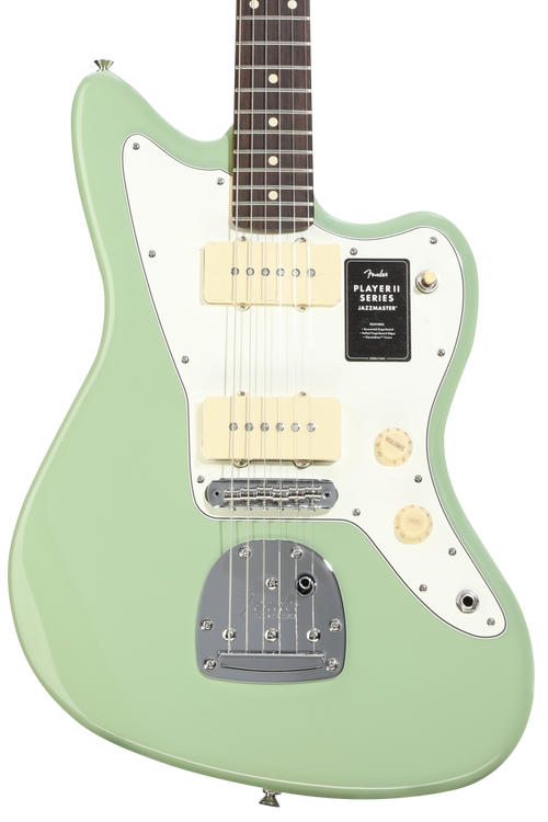 Fender Player Ⅱ JAZZMASTER ジャズマスター Fender Player II Jazzmaster Electric Guitar - Birch Green | Sweetwater