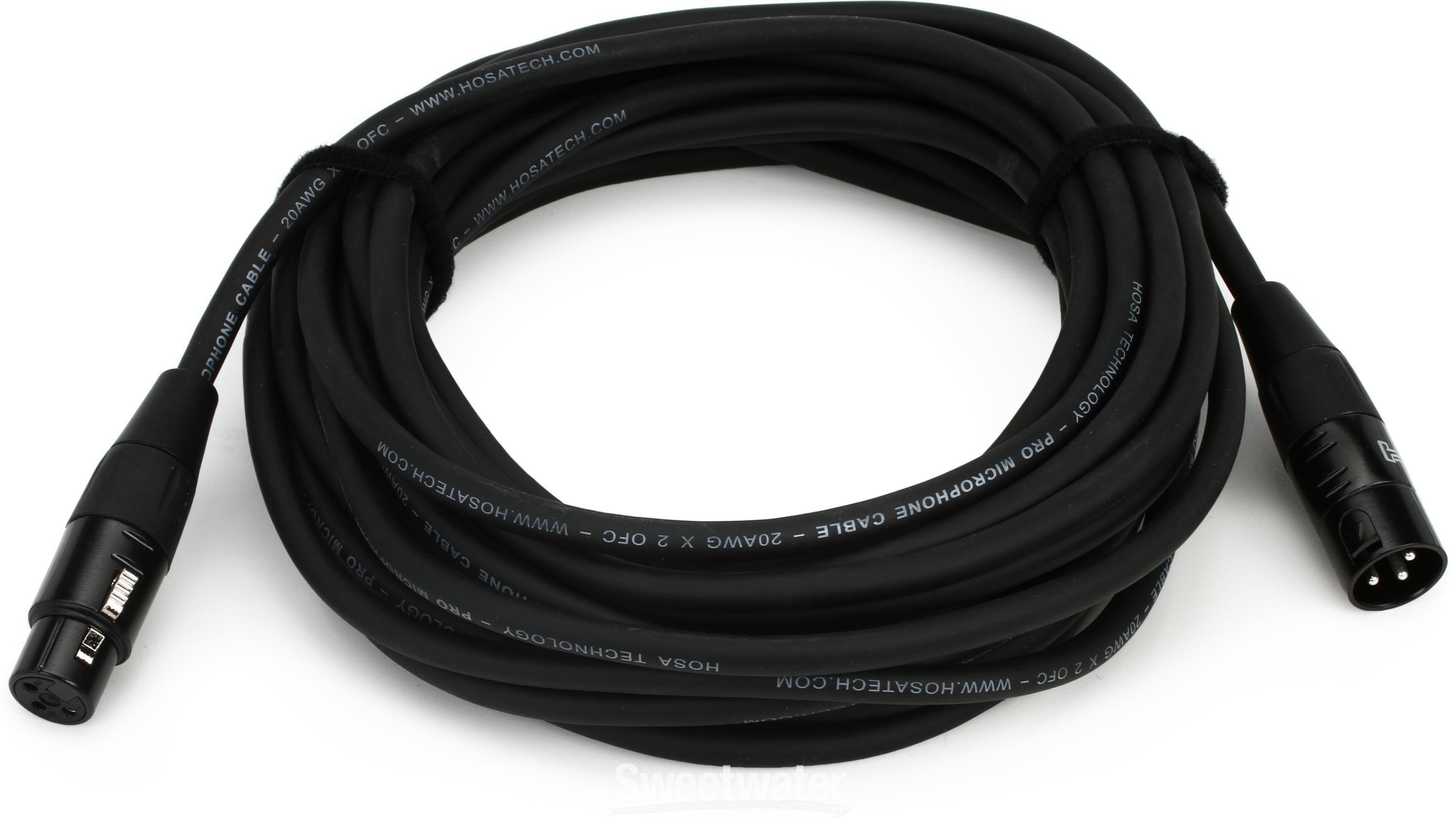 Hosa HMIC-025 Pro Microphone Cable - 25 foot