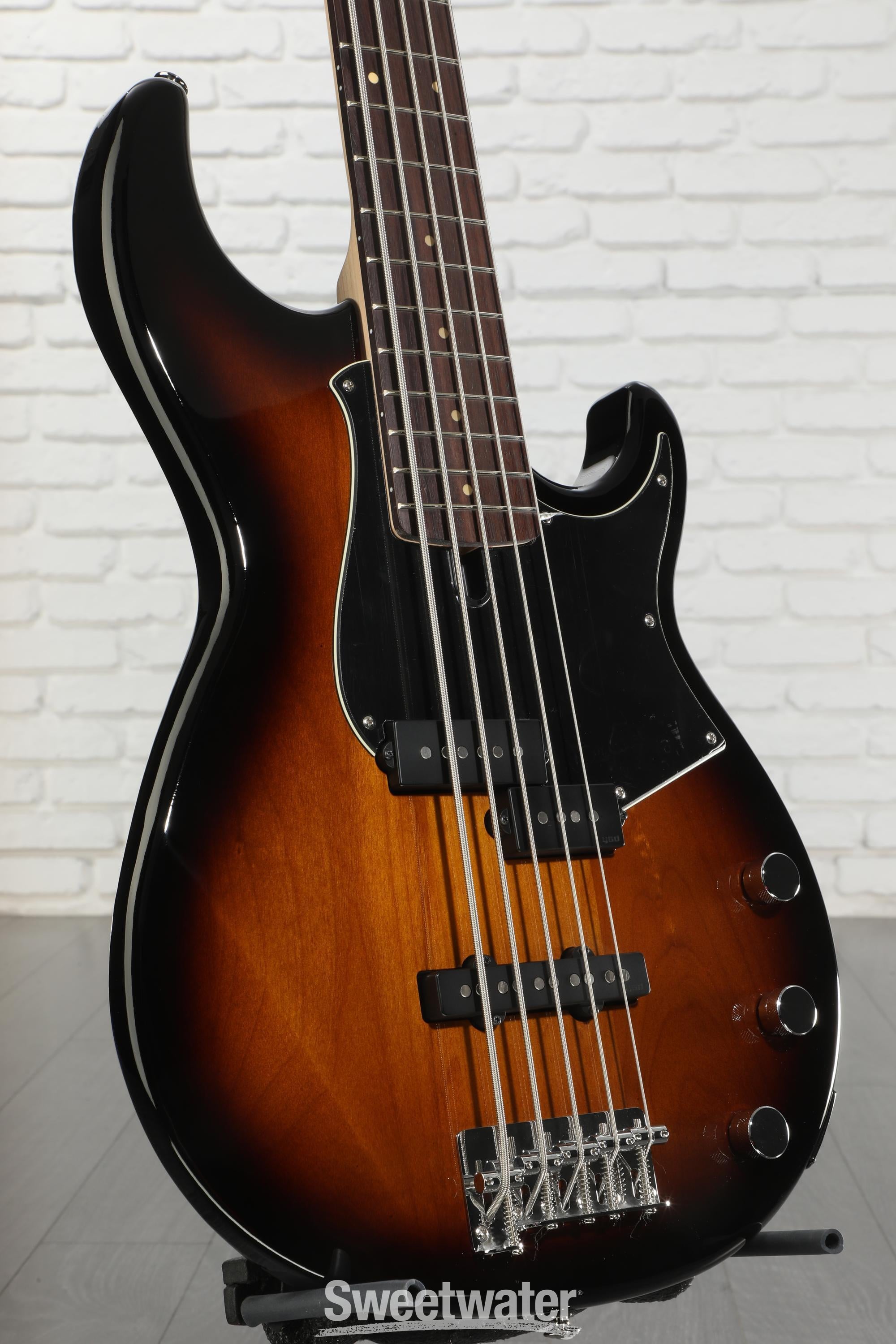 Yamaha BB435 5-string Bass Guitar - Tobacco Brown Sunburst