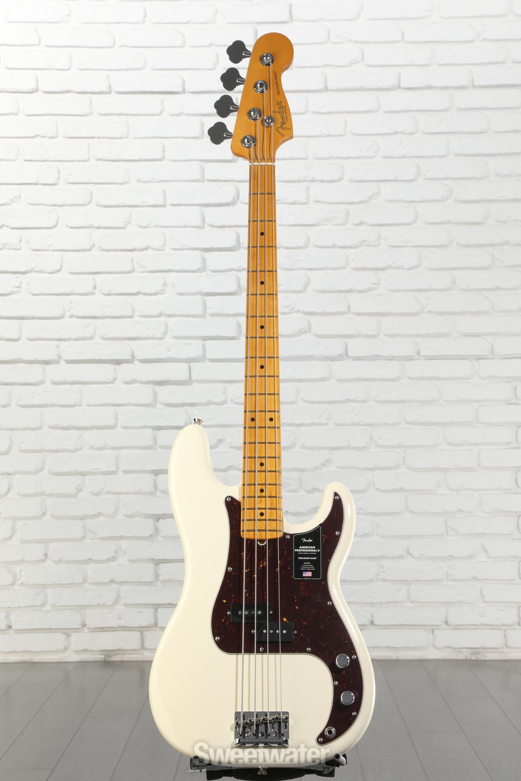 Fender Precision Bass アイボリー Fender American Professional II Precision Bass - Olympic White