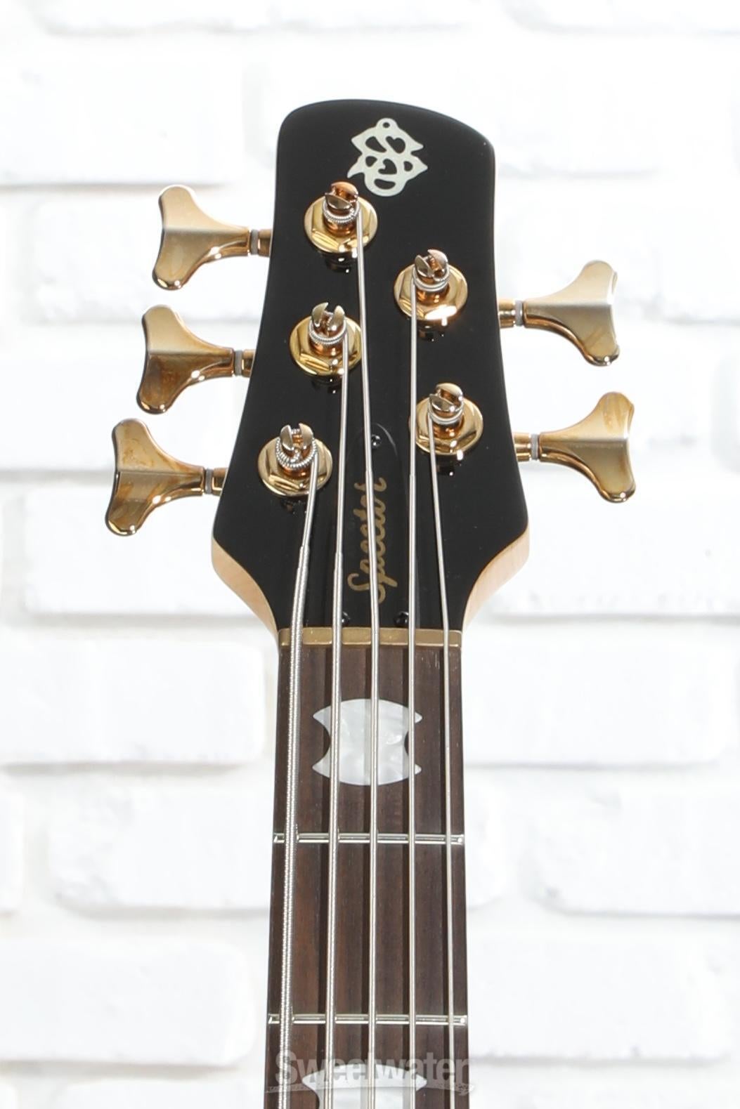 Spector Icon NS-5 5-string Electric Bass Guitar - White Gloss