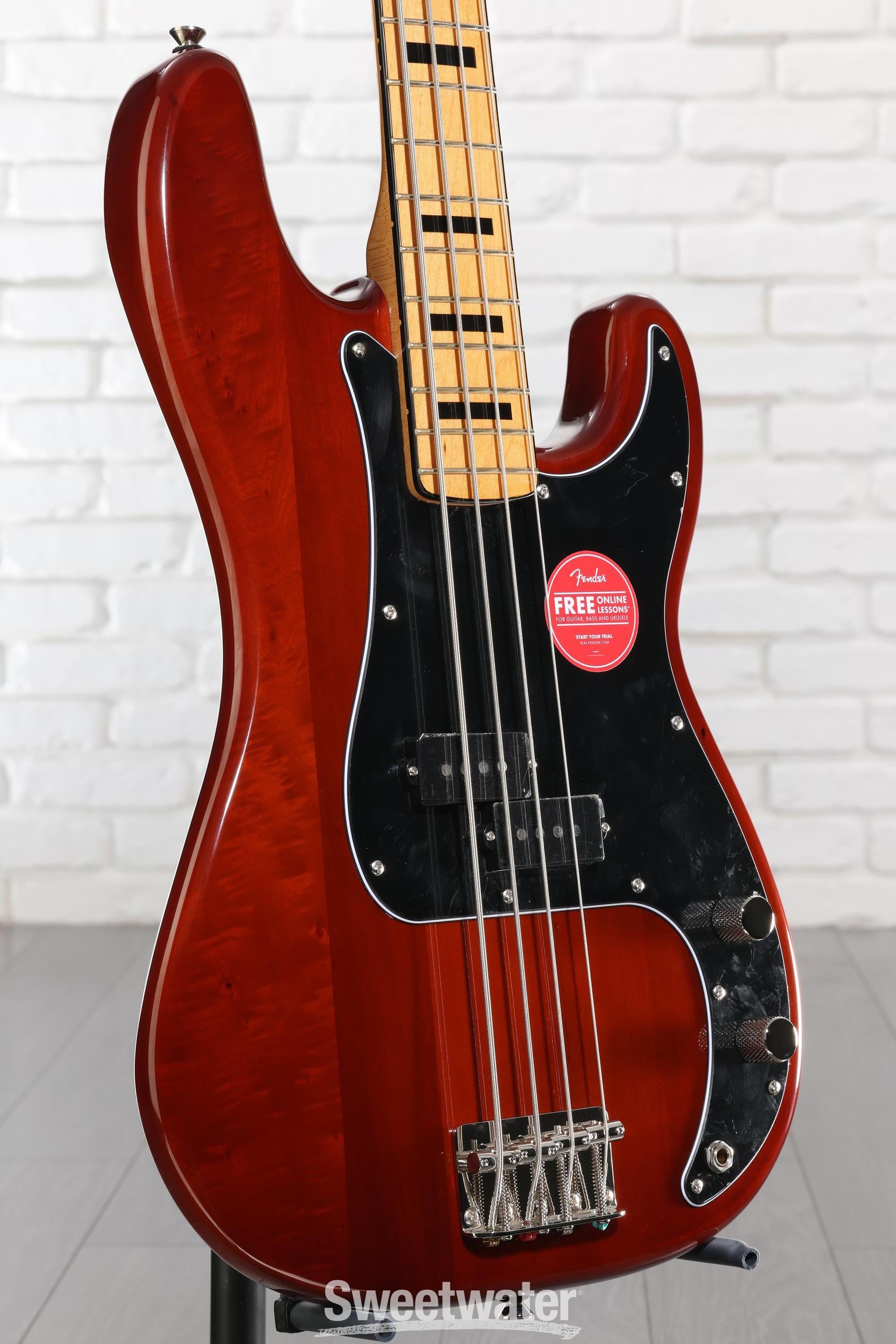 Squier Classic Vibe '70s Precision Bass - Walnut | Sweetwater