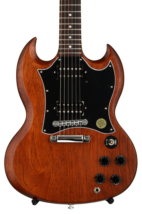 Gibson SG Special Faded 2016, Traditional - Worn Brown, Chrome Hardware