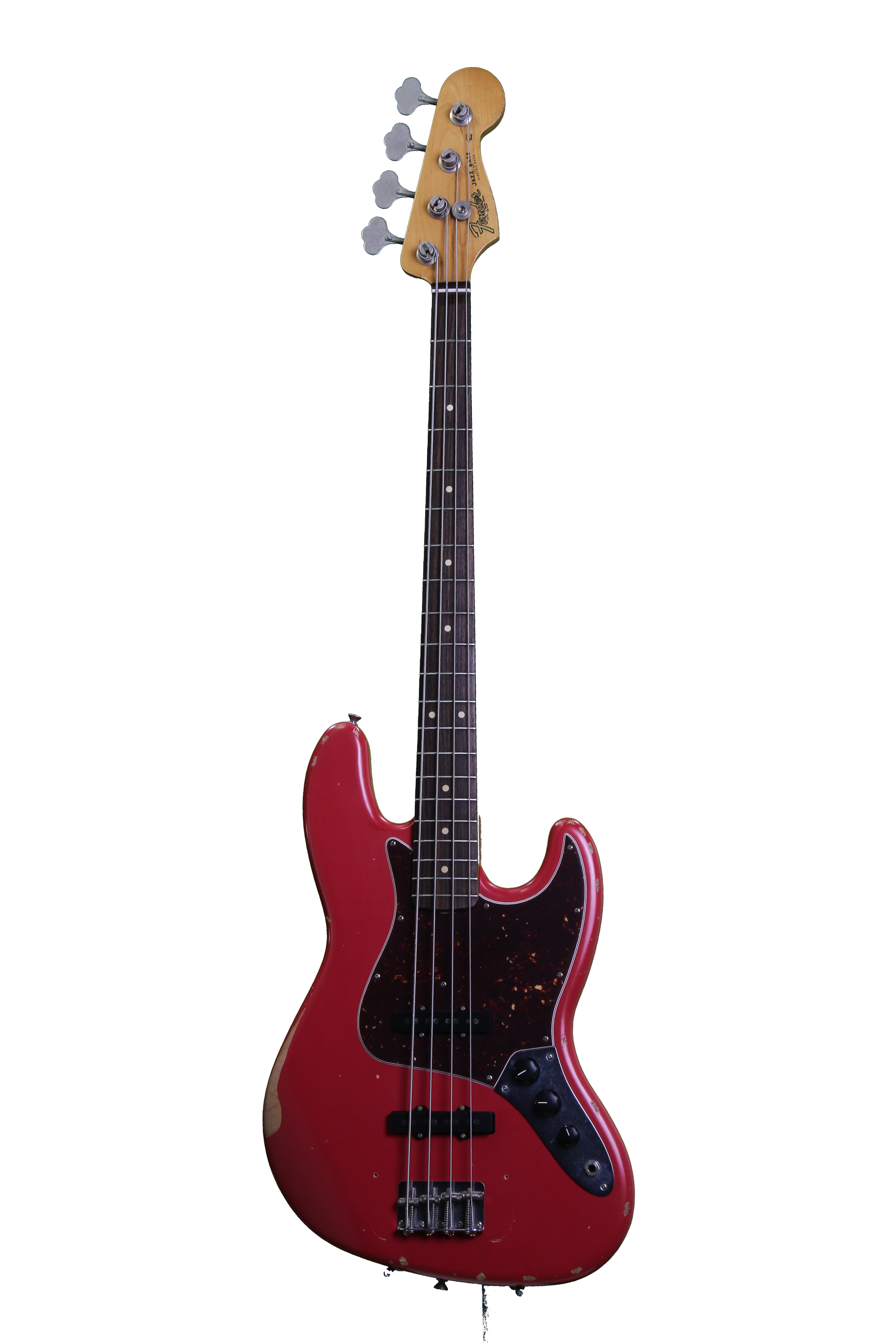 Fender Road Worn 60s Jazz Bass - Fiesta Red with Rosewood