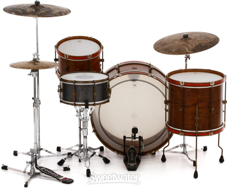 A&F Drum Company Copper 3-piece Shell Pack