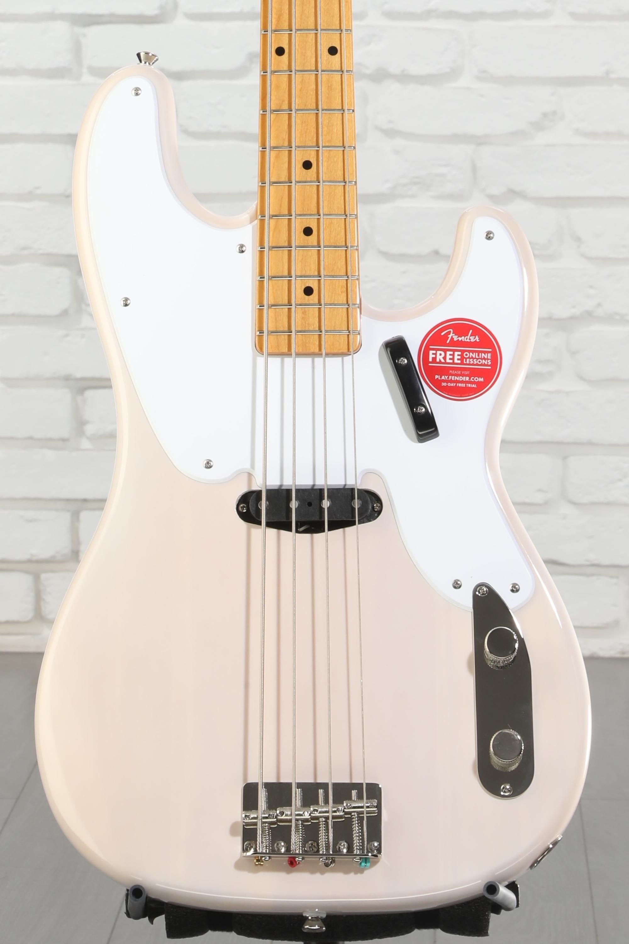 Squier Classic Vibe '50s Precision Bass - White Blonde | Sweetwater