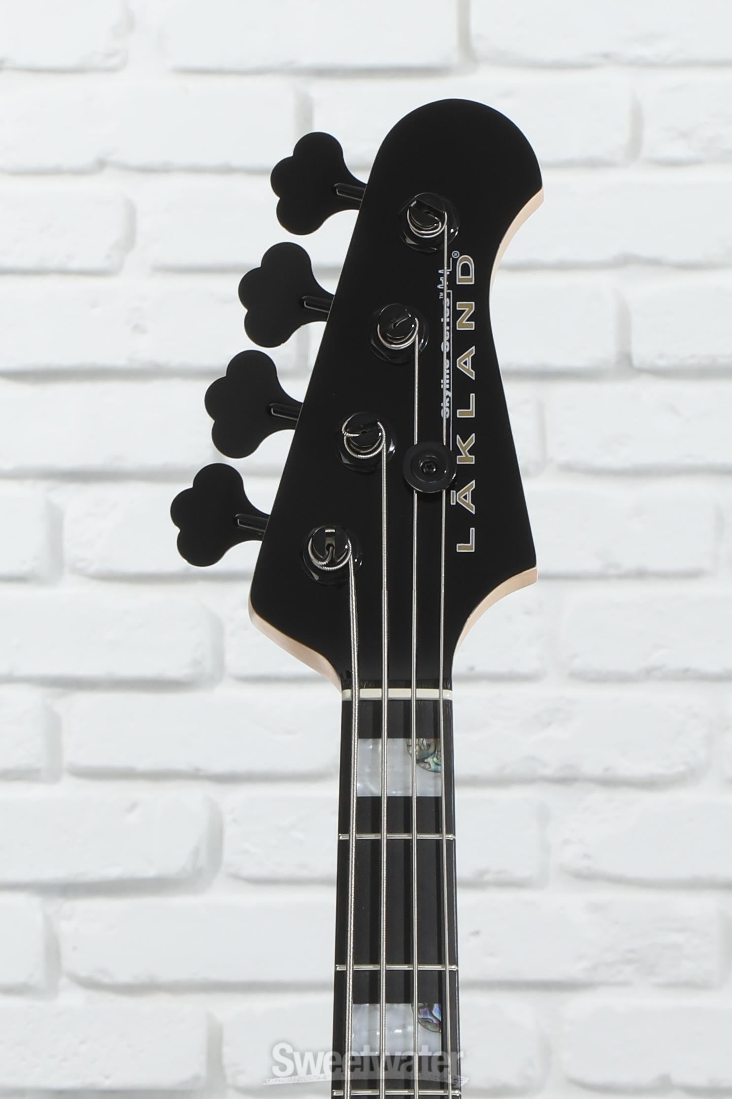 Lakland Skyline 44-64 GZ Bass Guitar - Translucent Purple