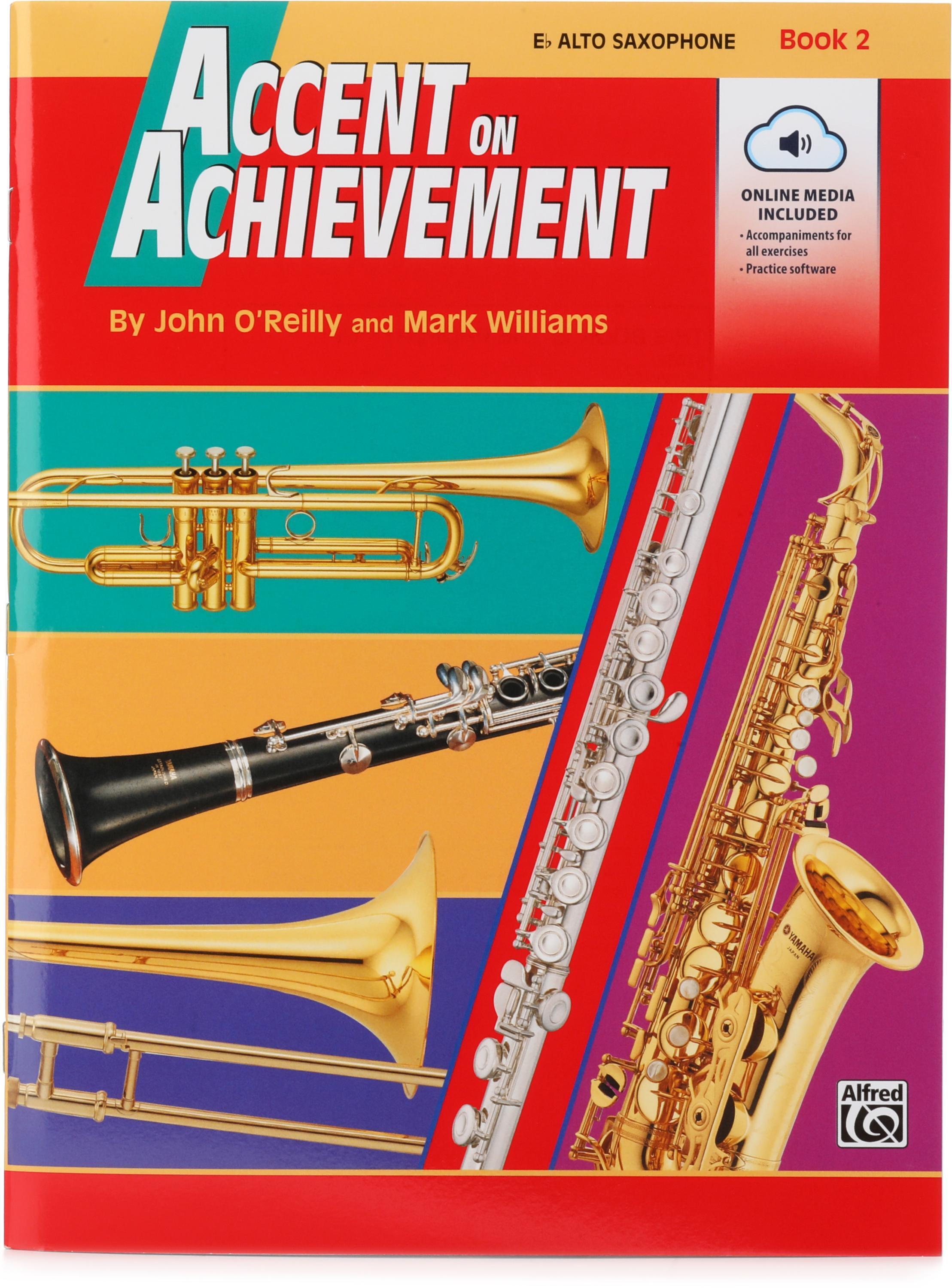 Alfred Accent on Achievement Book 2 Eb Alto Saxophone Sweetwater(03)