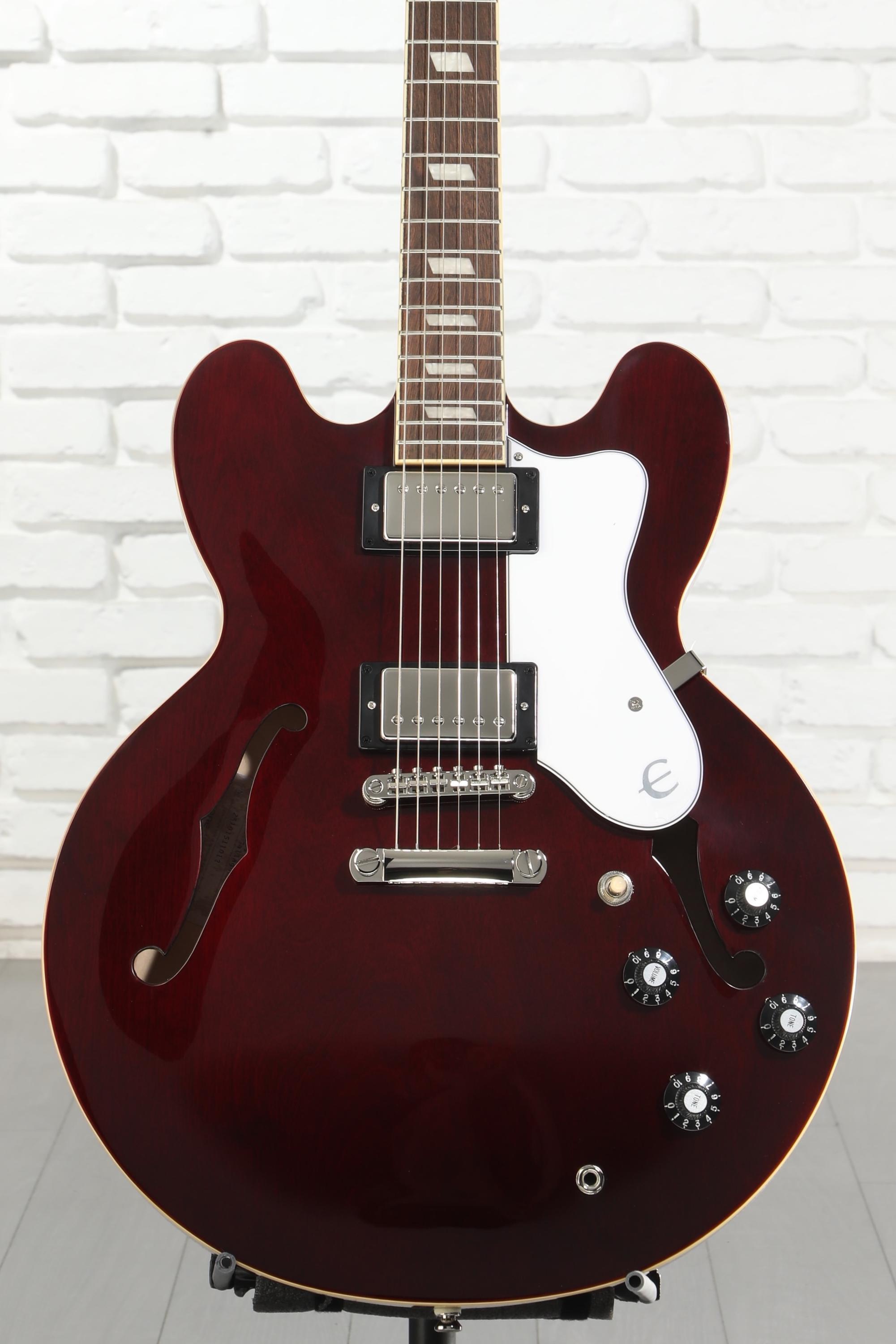 Epiphone Noel Gallagher Riviera Electric Guitar - Dark Red Wine