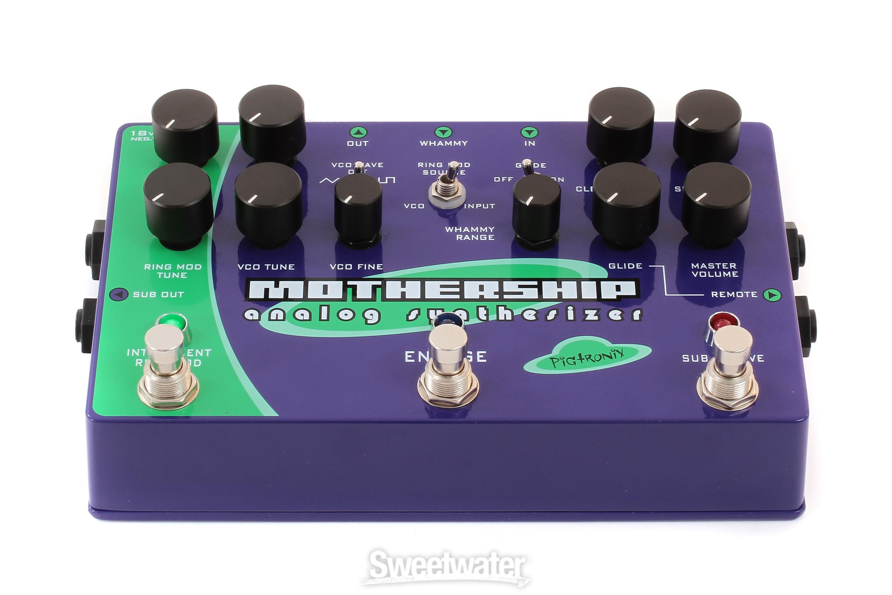 Pigtronix Mothership Guitar Synth and Ring Modulator Pedal - LTD
