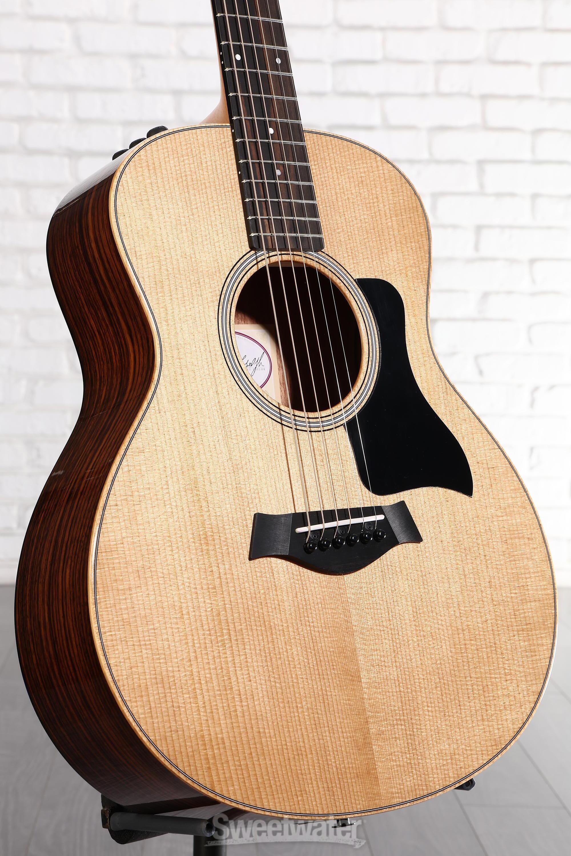 Photo of Taylor GS Mini-e Rosewood Plus Acoustic-electric Guitar - Gloss Natural with Black Pickguard