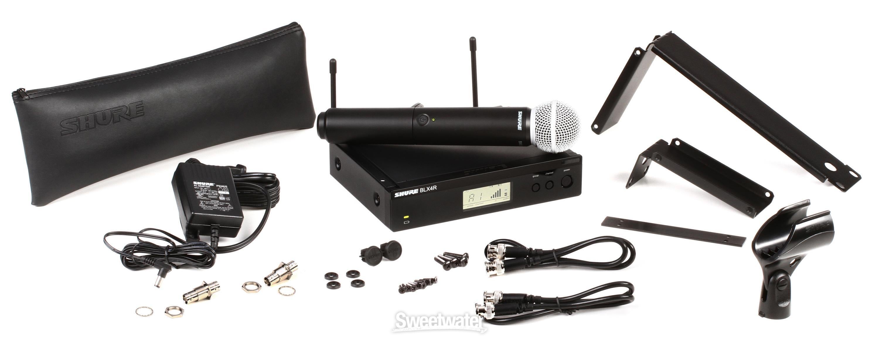 Shure BLX24R SM58 Wireless Handheld Microphone System H11 Band