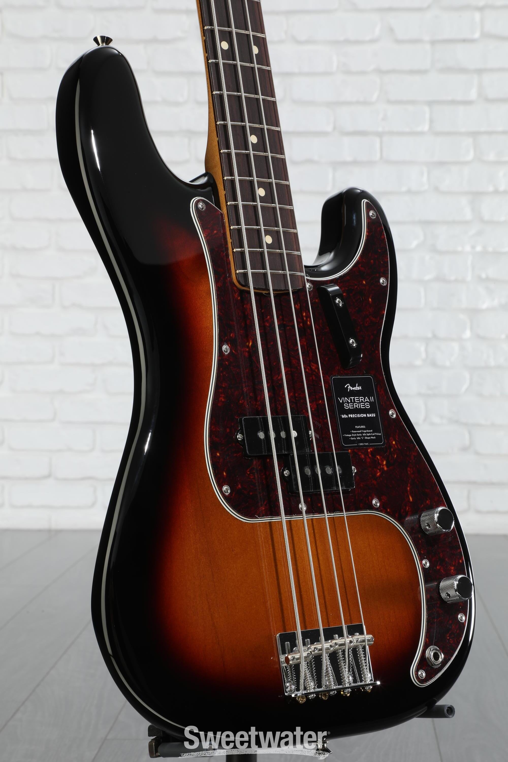ベース Fender VinteraII 60s Precision Bass Fender Vintera II '60s Precision Bass - 3-color Sunburst