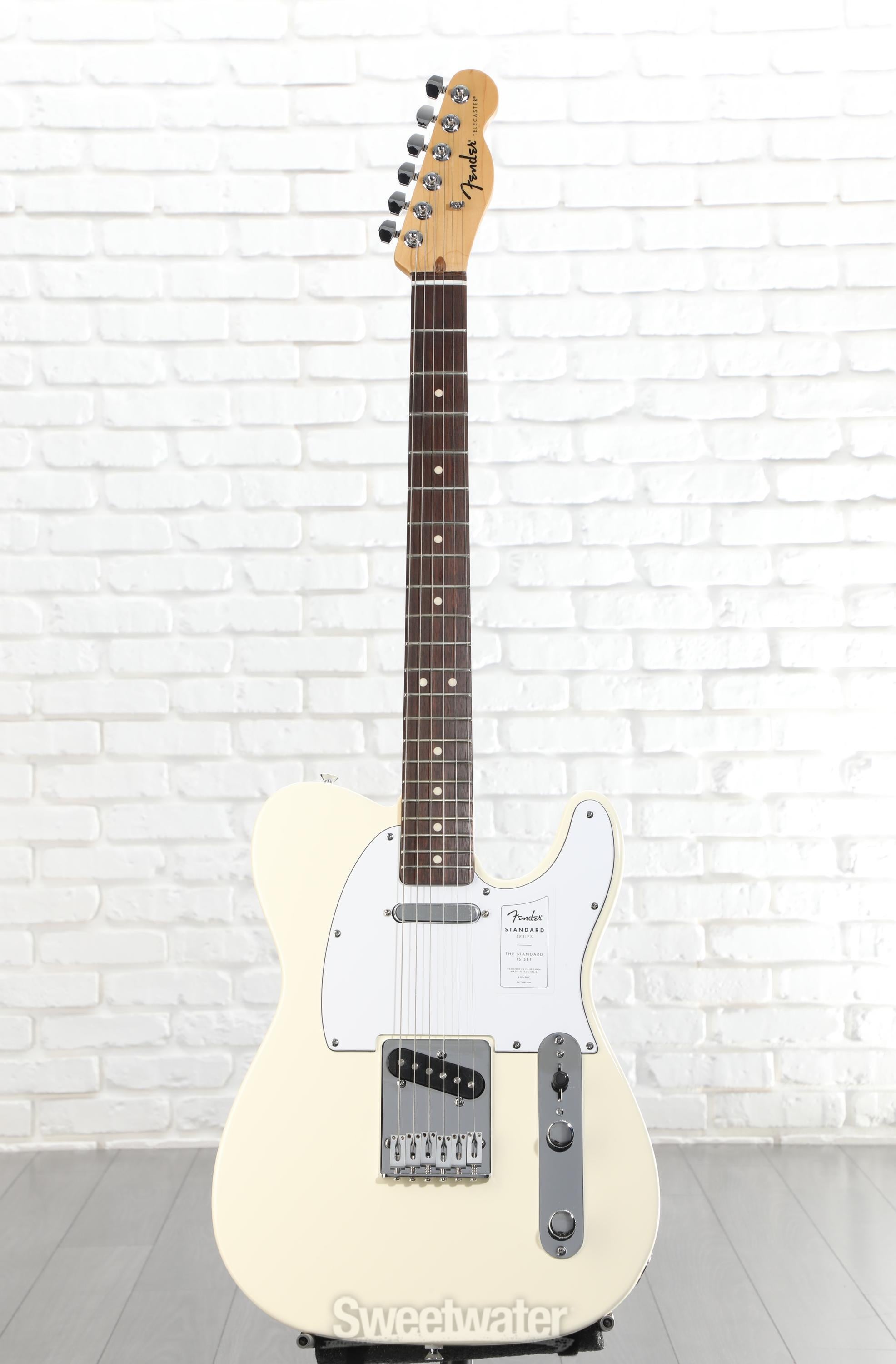 Fender Standard Telecaster Electric Guitar - Olympic White