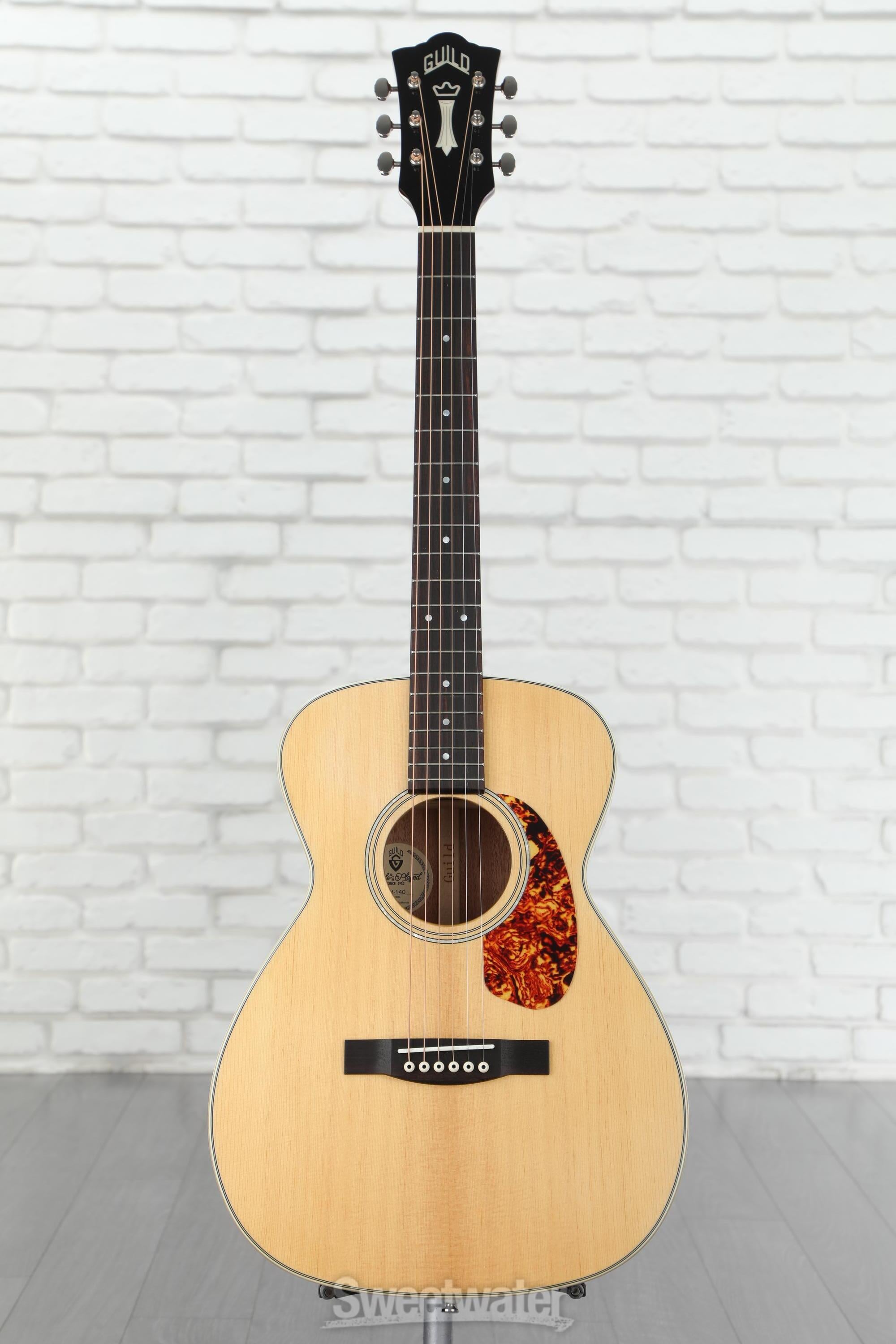 Guild M-140 Concert Acoustic Guitar - Natural