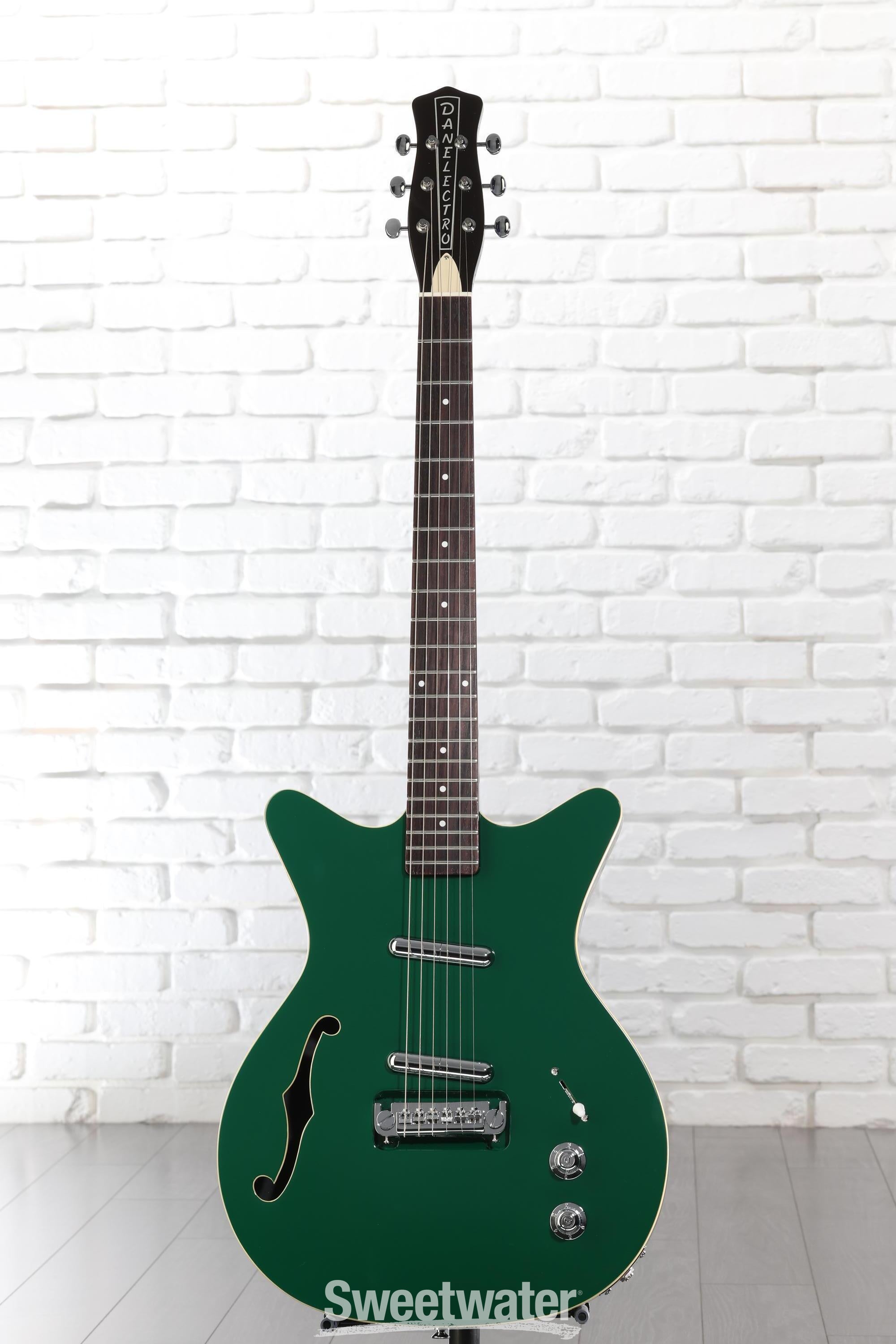 Danelectro Fifty Niner DC Semi-hollowbody Electric Guitar - Jade