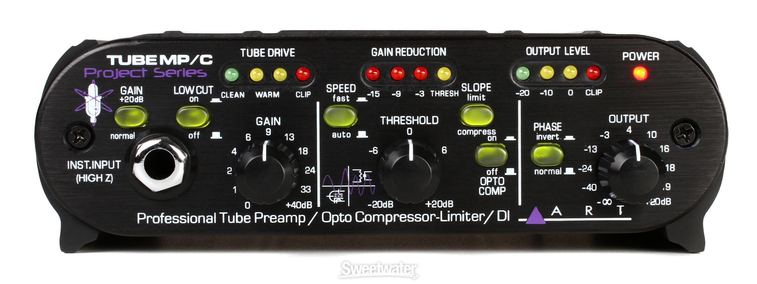 ART Tube MP/C Tube Microphone Preamp & Compressor | Sweetwater